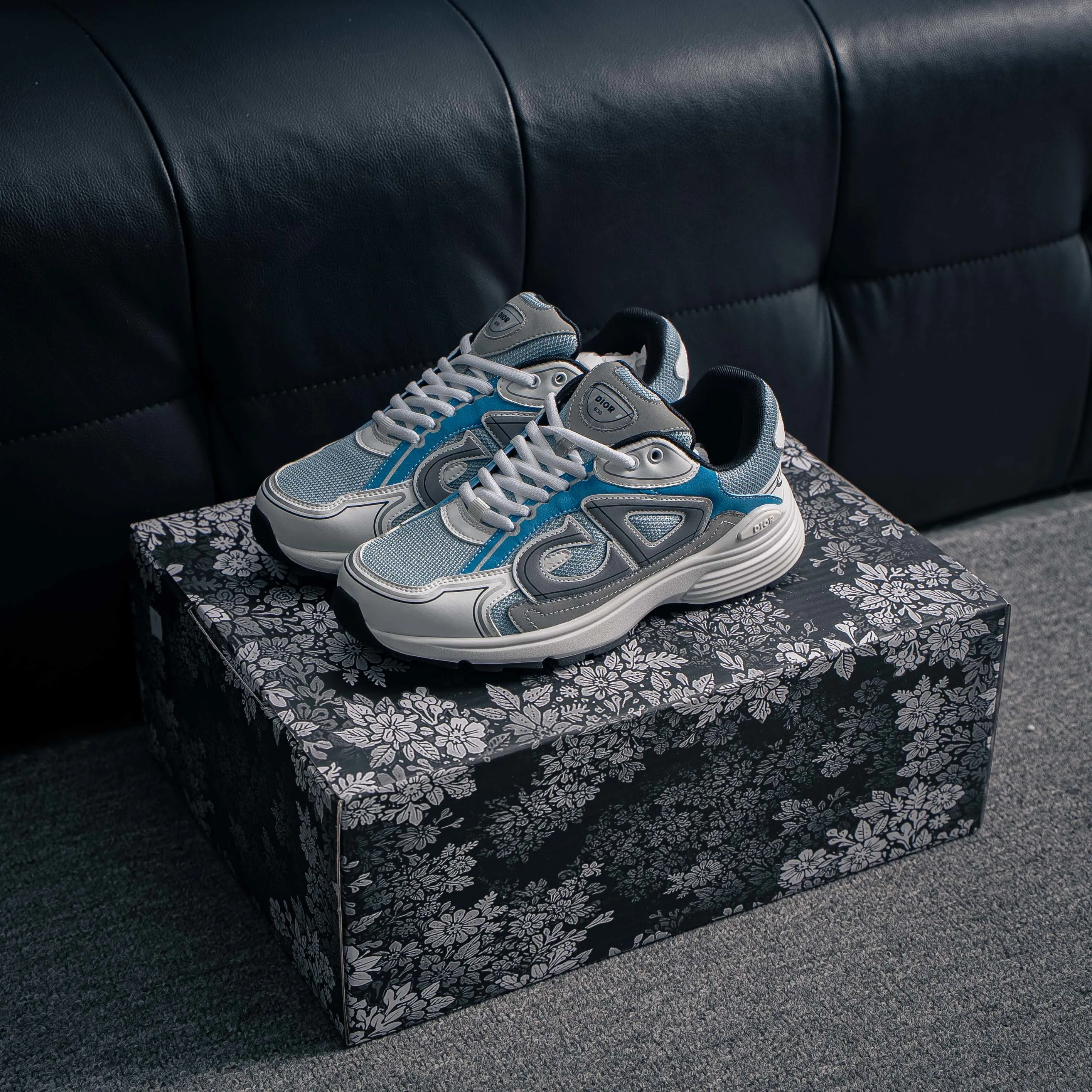 【YS 】 Premium Dior Homme B 22 Shoes +3M + ✦ +3M + ， ✦Shoes Logo ，3M