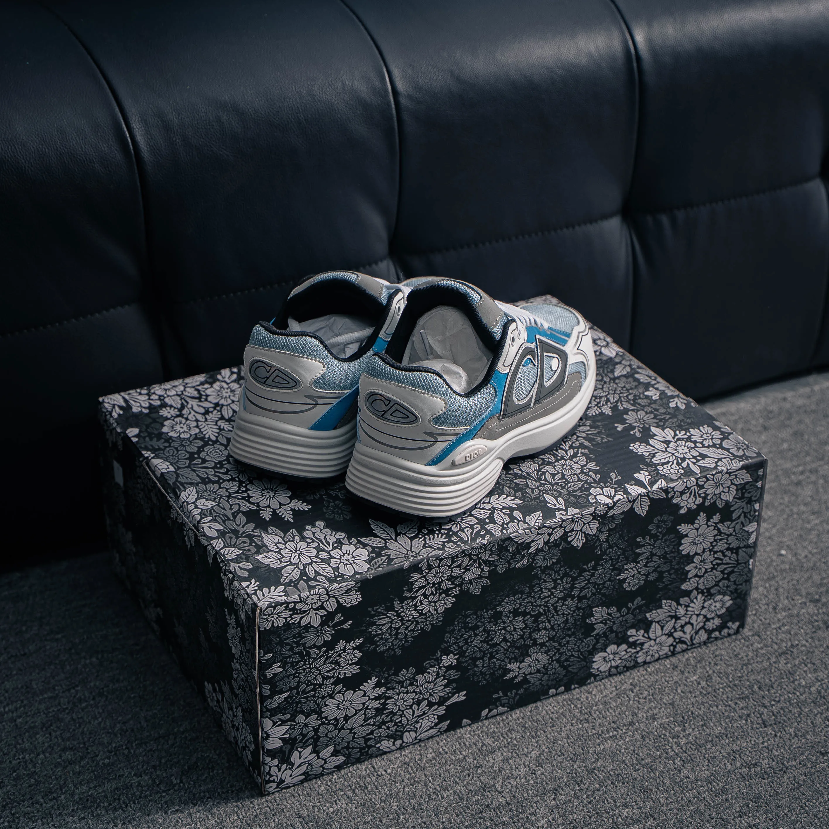 【YS 】 Premium Dior Homme B 22 Shoes +3M + ✦ +3M + ， ✦Shoes Logo ，3M