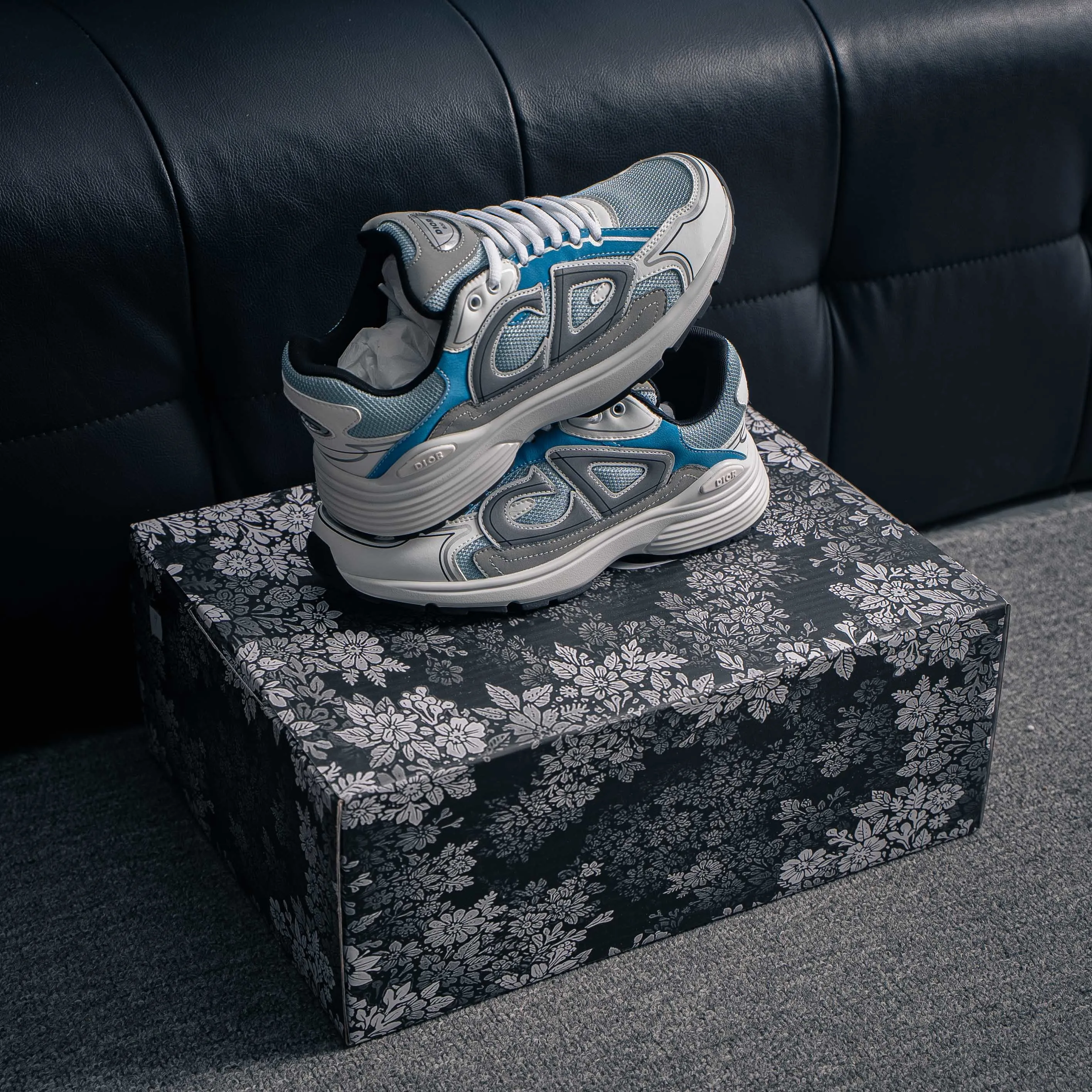 【YS 】 Premium Dior Homme B 22 Shoes +3M + ✦ +3M + ， ✦Shoes Logo ，3M