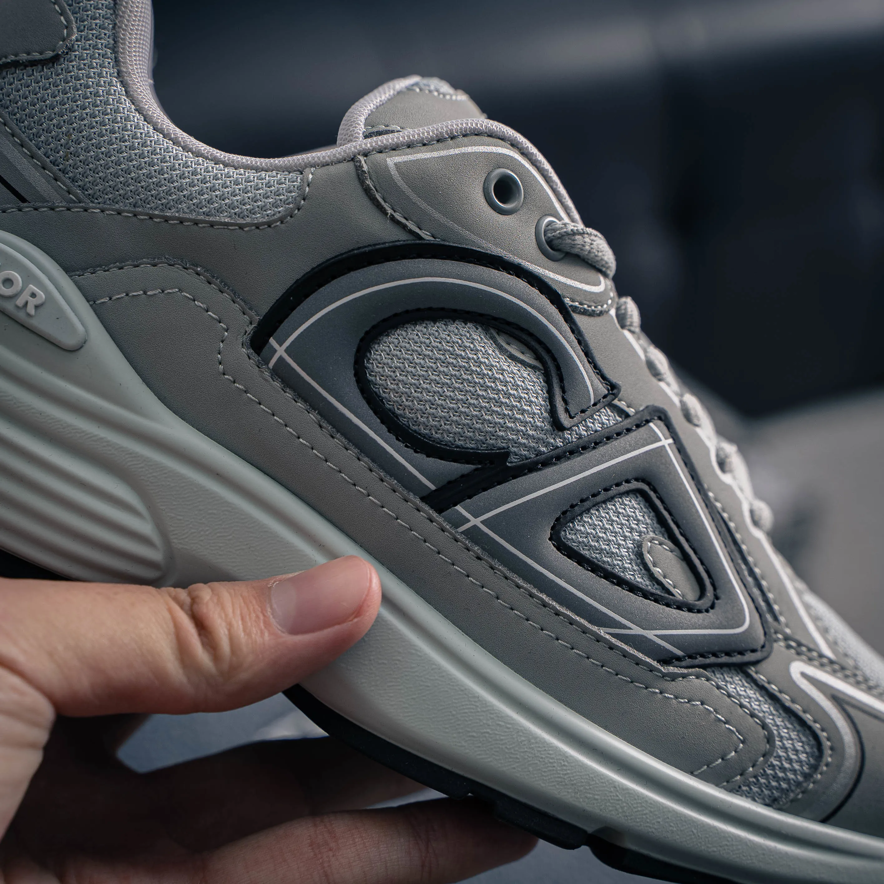 【YS 】 Premium Dior Homme B 22 Shoes +3M + ✦ +3M + ， ✦Shoes Logo ，3M