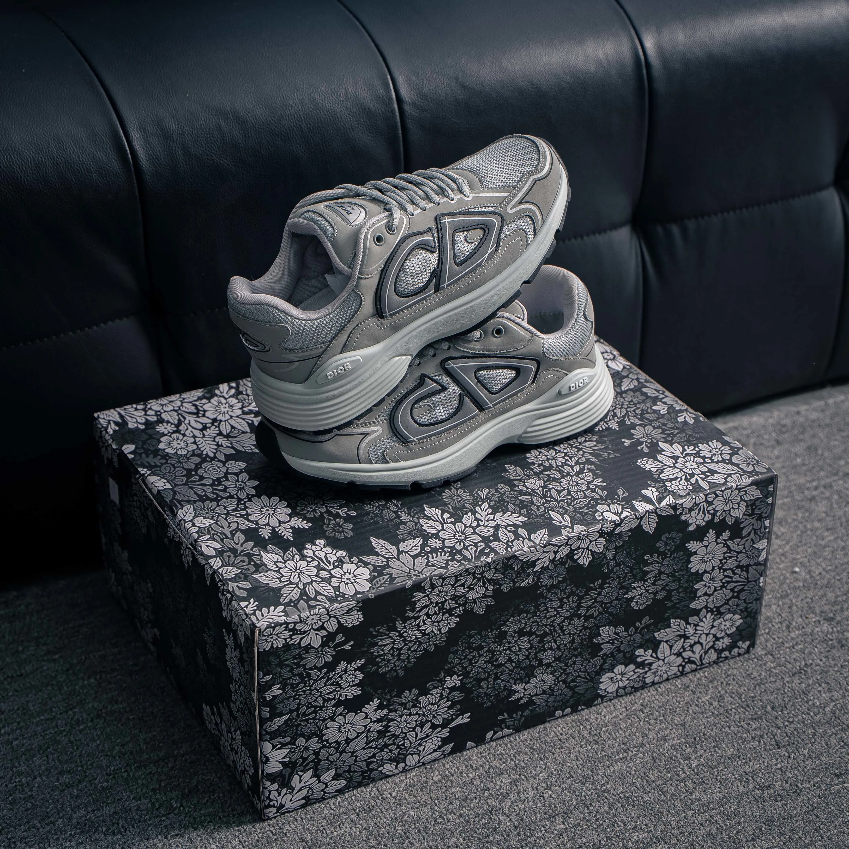 【YS 】 Premium Dior Homme B 22 Shoes +3M + ✦ +3M + ， ✦Shoes Logo ，3M