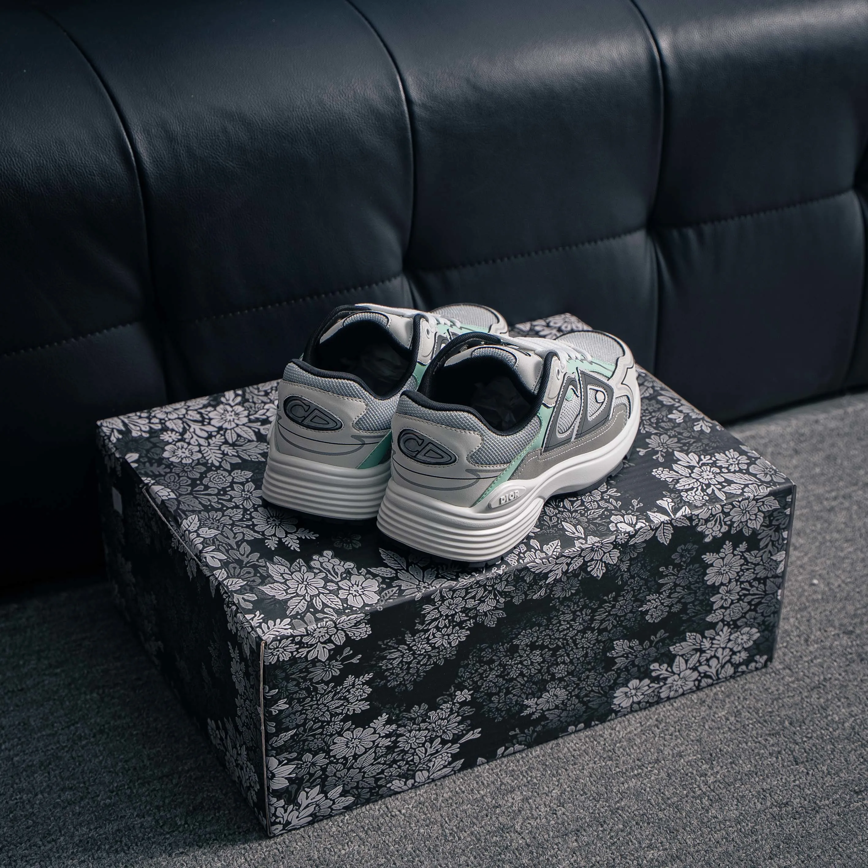 【YS 】 Premium Dior Homme B 22 Shoes +3M + ✦ +3M + ， ✦Shoes Logo ，3M