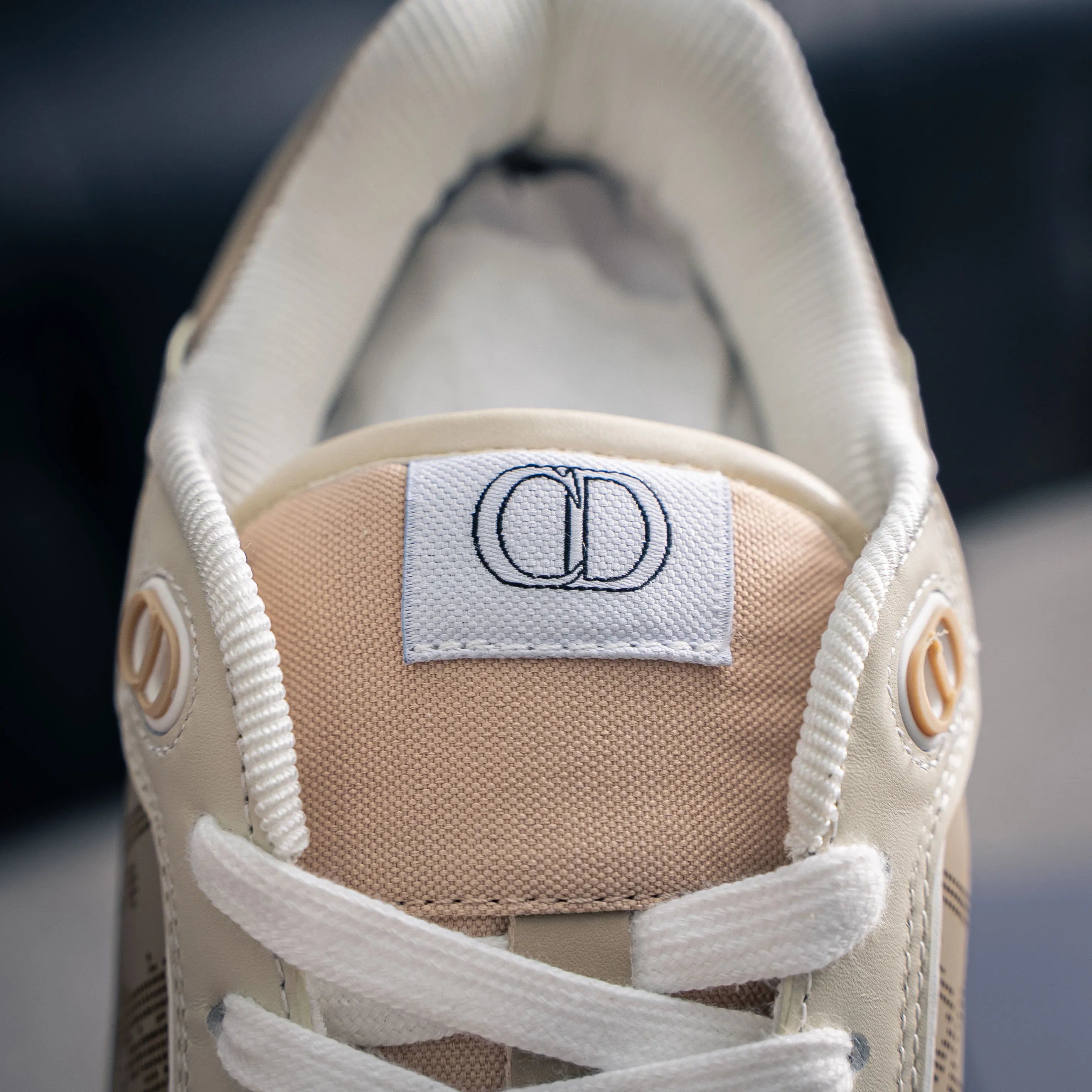 # B 27 Sneakers Di*r Classic B 27 Series Cowhide Leather “CD Icon” Shoes TPUShoes Shoes Shoes