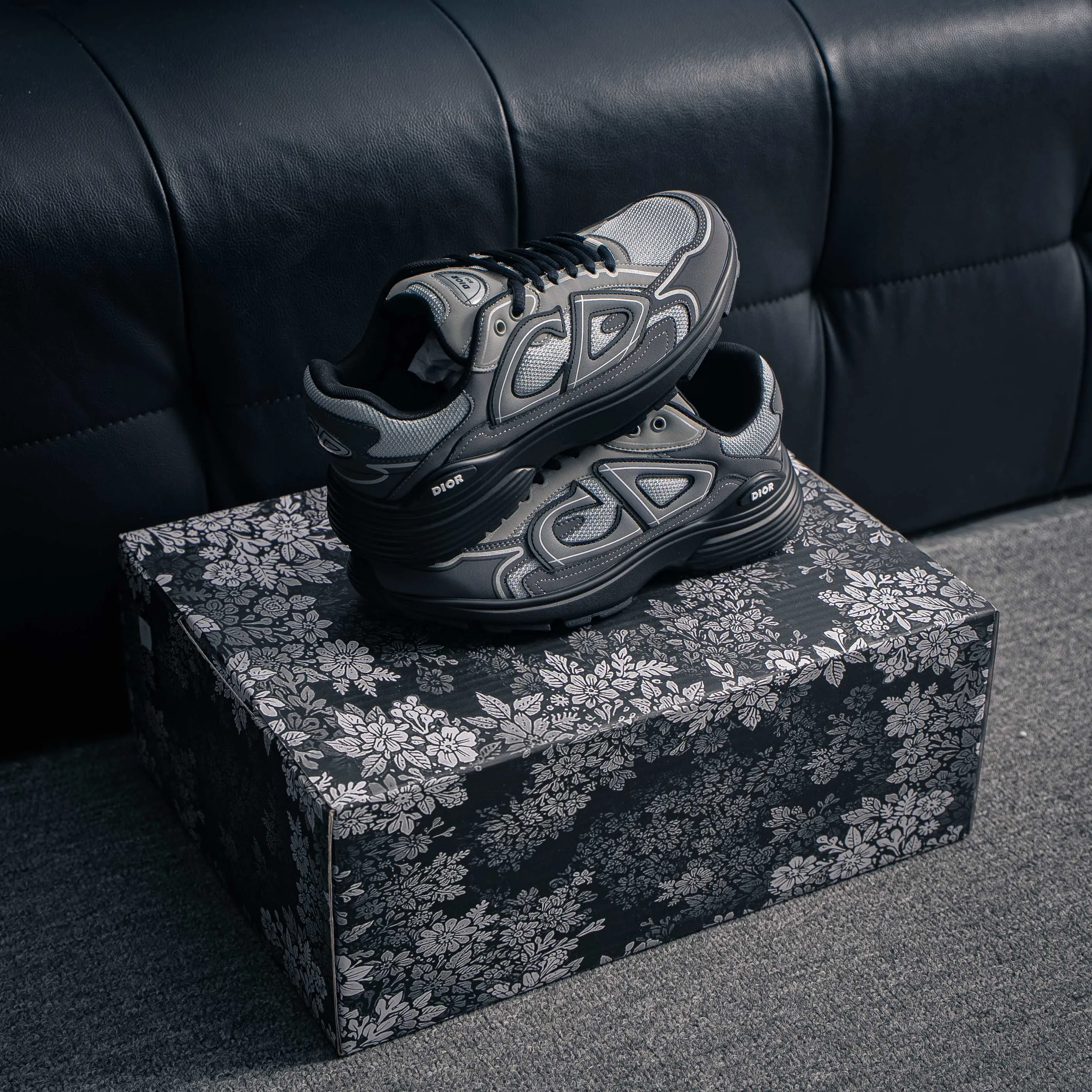 【YS 】 Premium Dior Homme B 22 Shoes +3M + ✦ +3M + ， ✦Shoes Logo ，3M