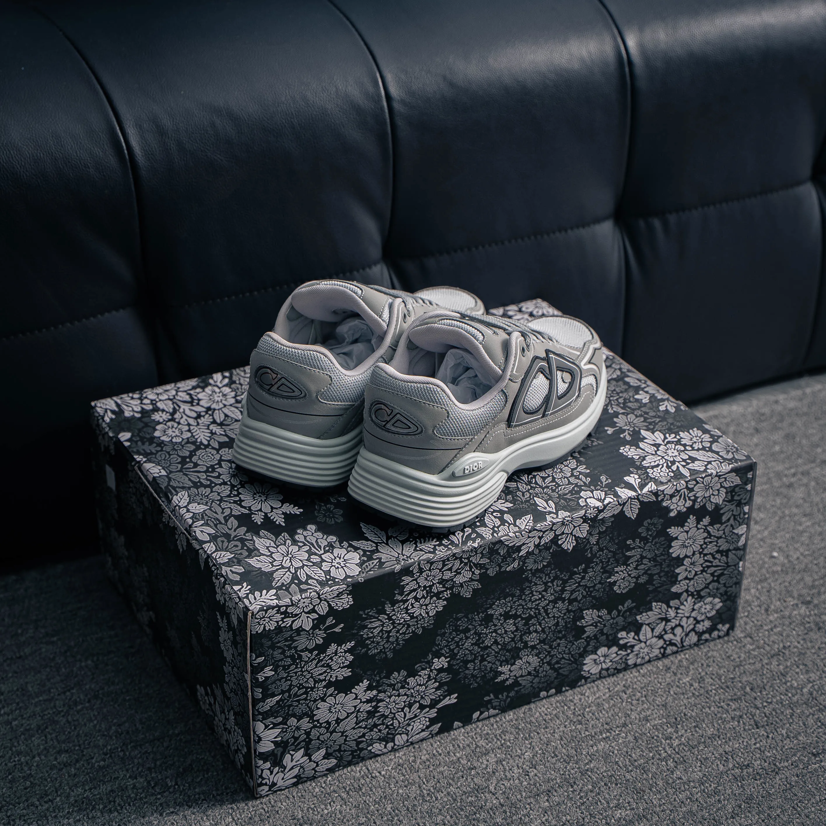 【YS 】 Premium Dior Homme B 22 Shoes +3M + ✦ +3M + ， ✦Shoes Logo ，3M