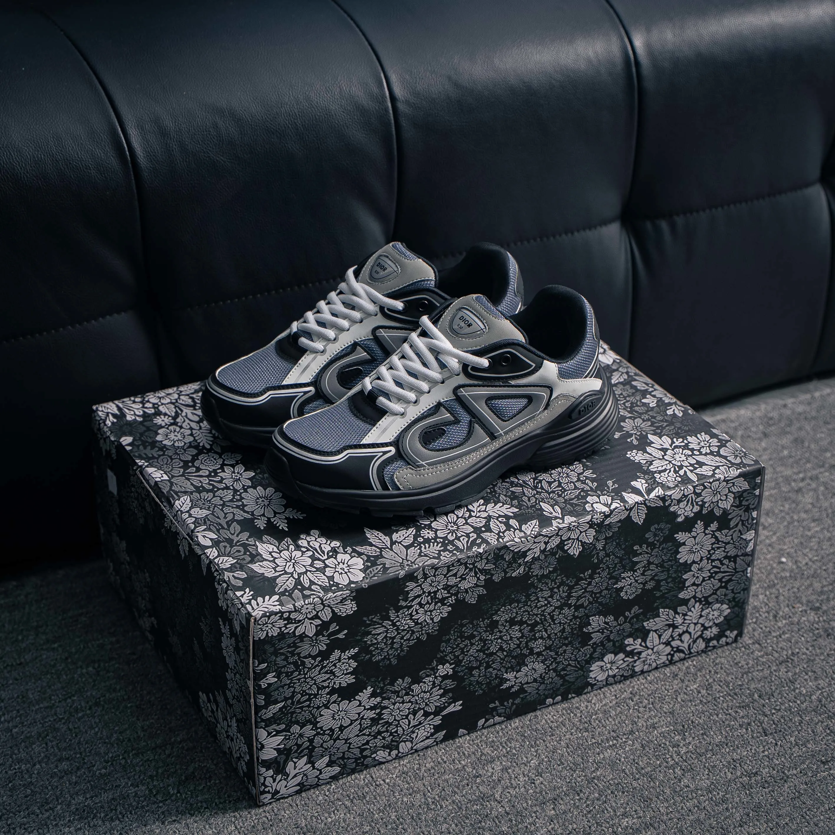 【YS 】 Premium Dior Homme B 22 Shoes +3M + ✦ +3M + ， ✦Shoes Logo ，3M