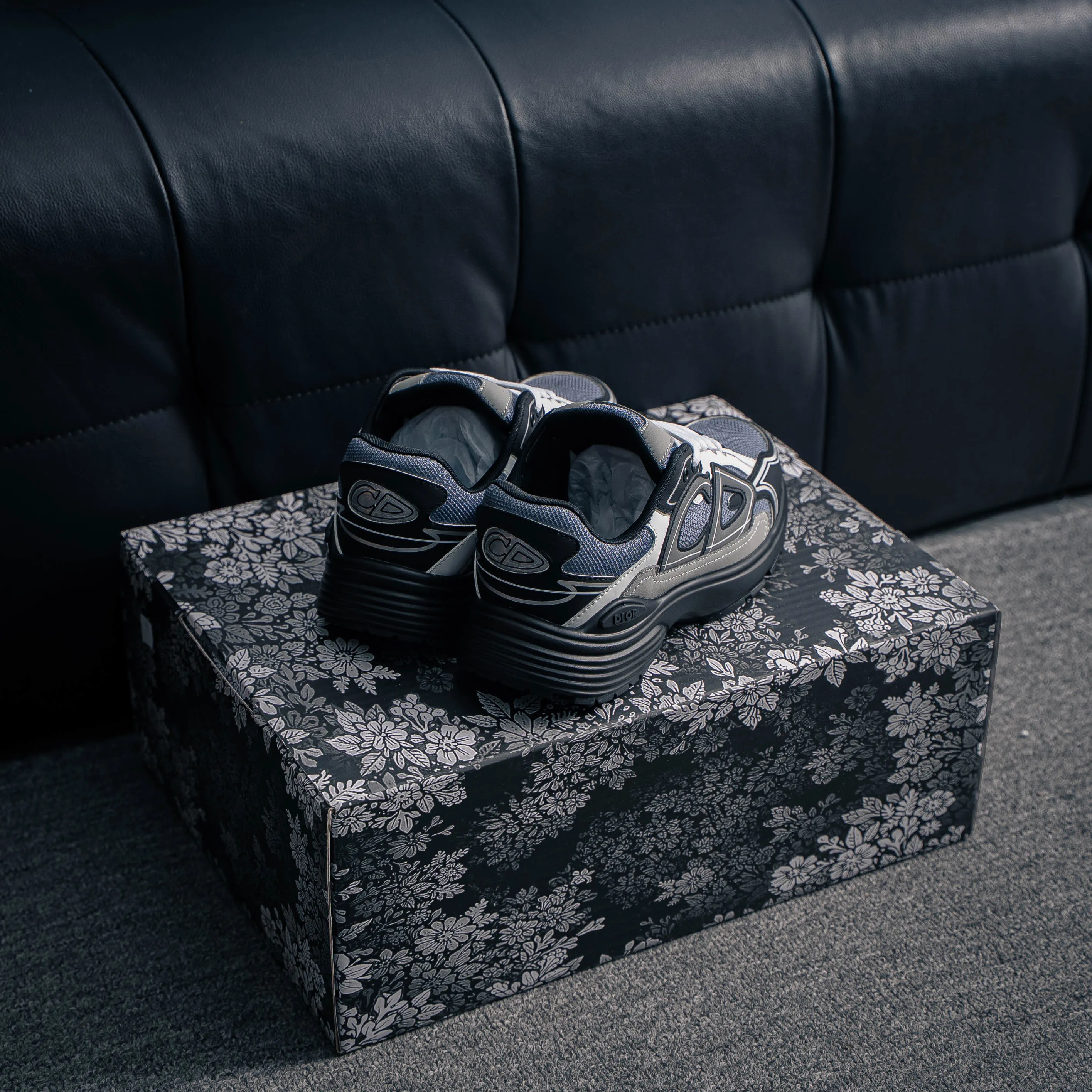 【YS 】 Premium Dior Homme B 22 Shoes +3M + ✦ +3M + ， ✦Shoes Logo ，3M