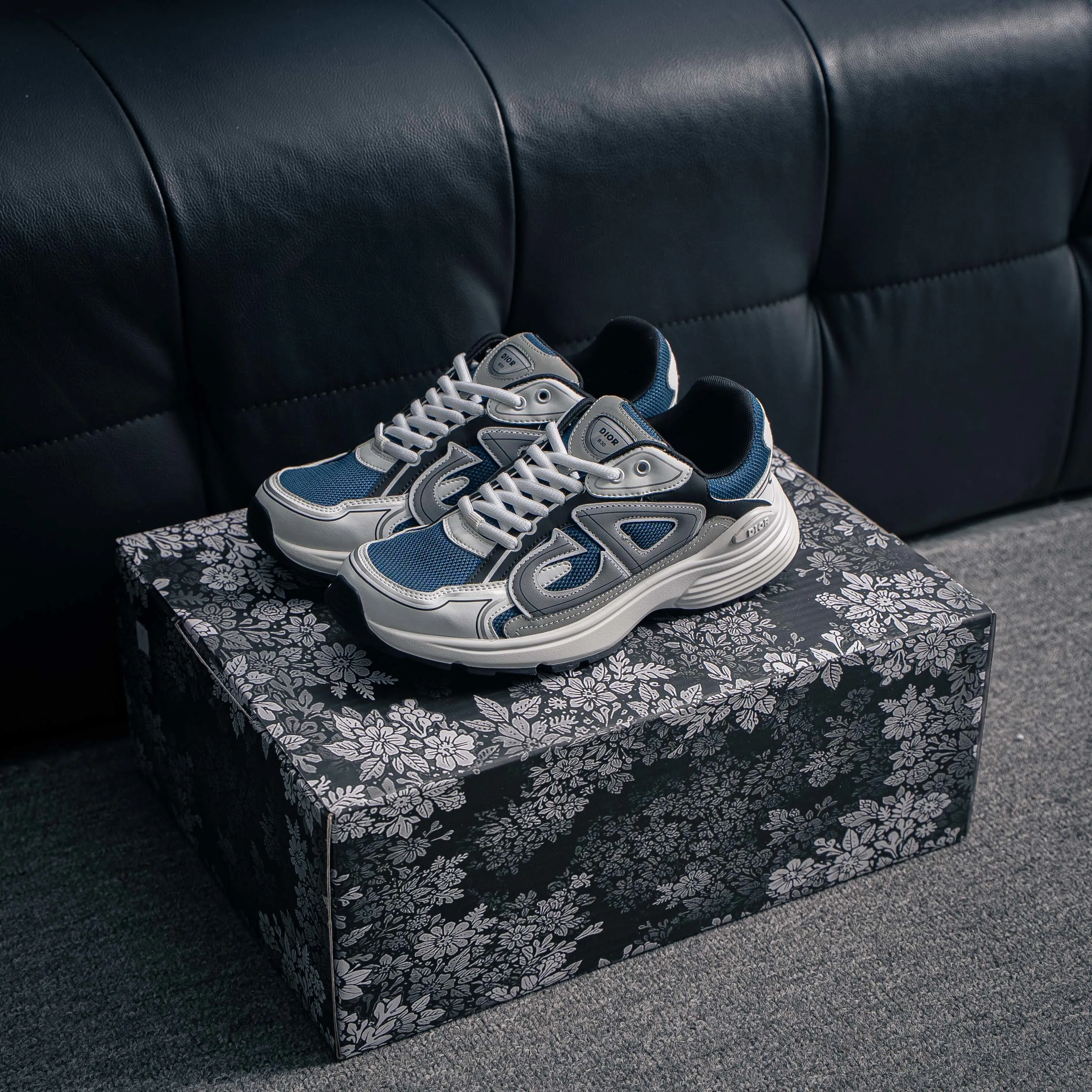【YS 】 Premium Dior Homme B 22 Shoes +3M + ✦ +3M + ， ✦Shoes Logo ，3M