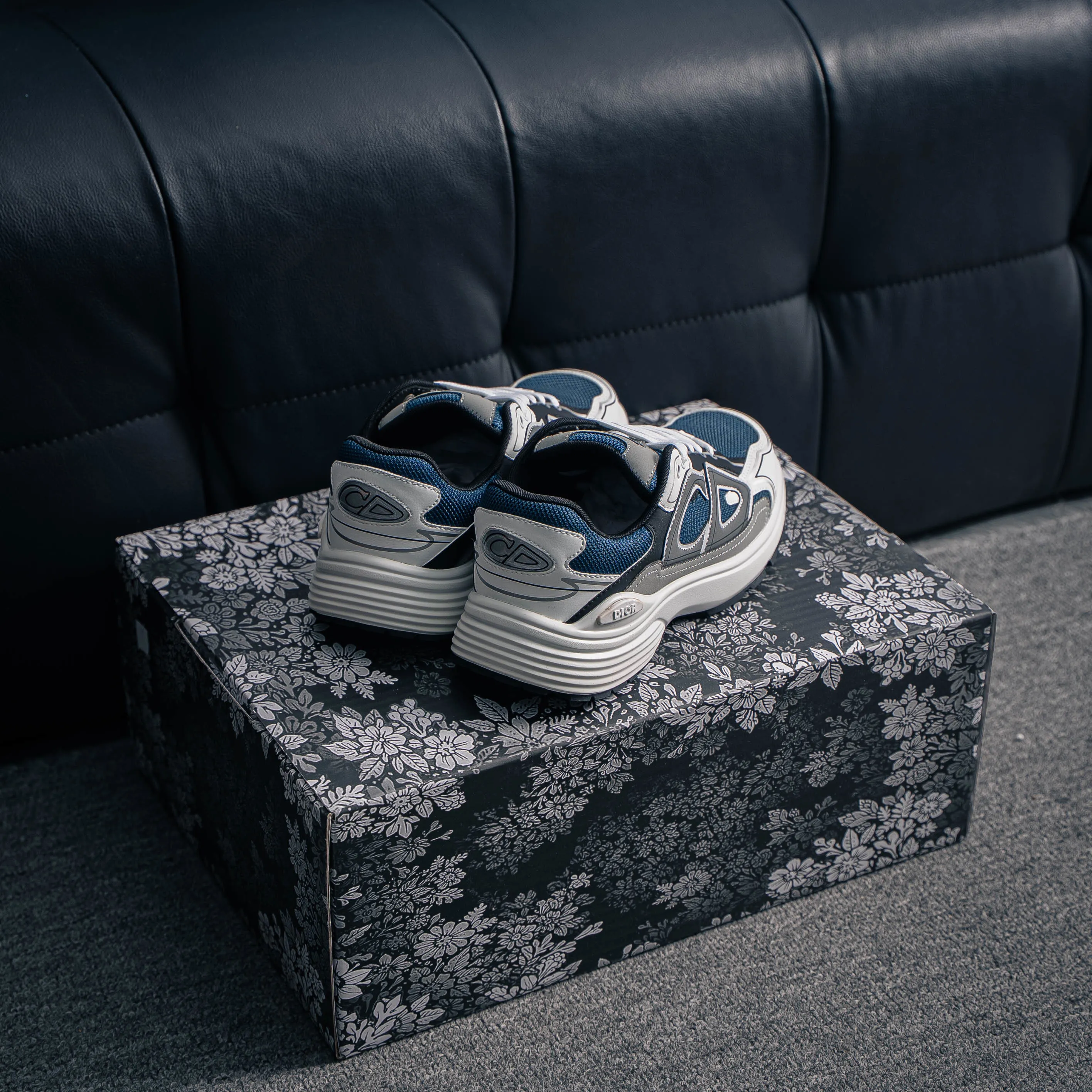 【YS 】 Premium Dior Homme B 22 Shoes +3M + ✦ +3M + ， ✦Shoes Logo ，3M