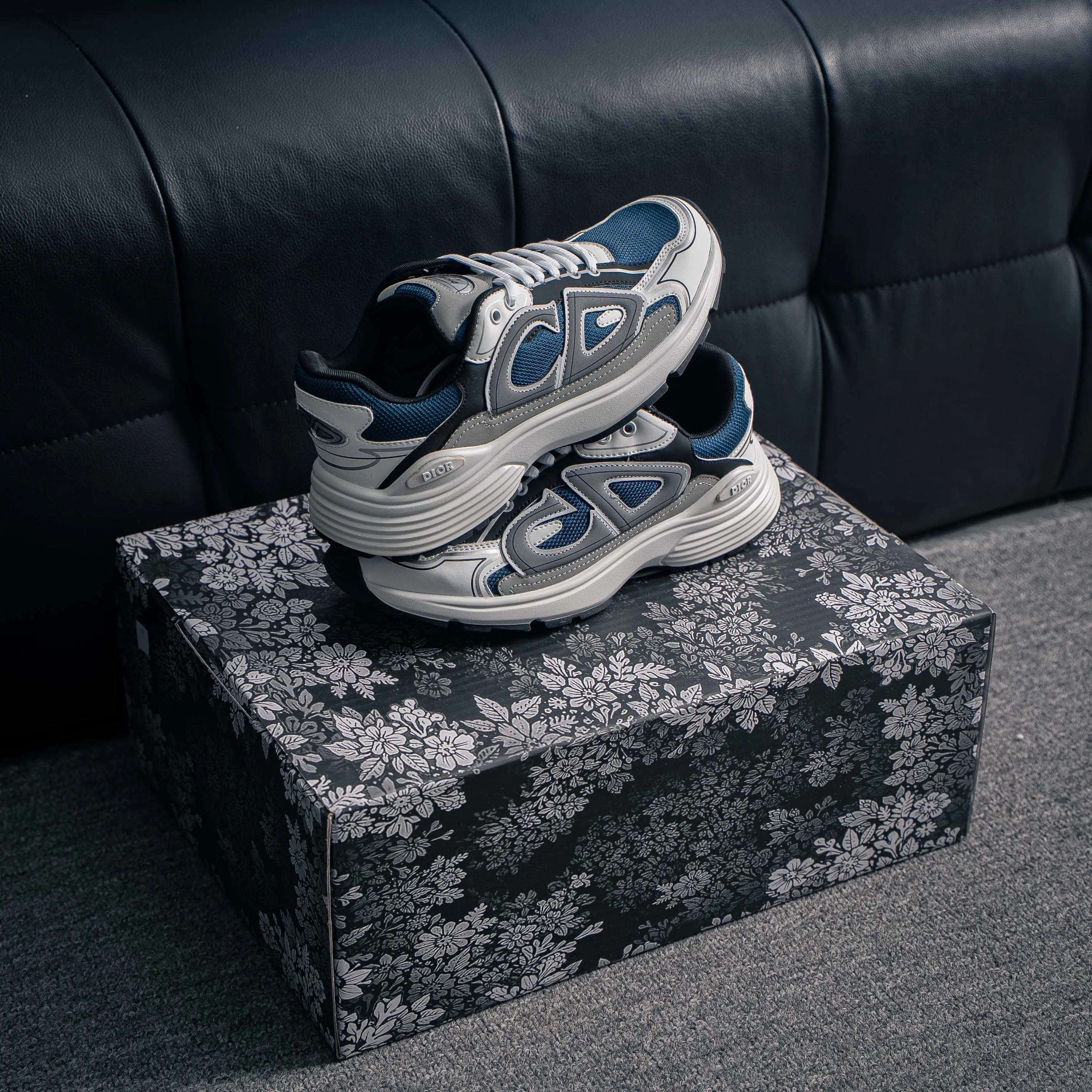 【YS 】 Premium Dior Homme B 22 Shoes +3M + ✦ +3M + ， ✦Shoes Logo ，3M