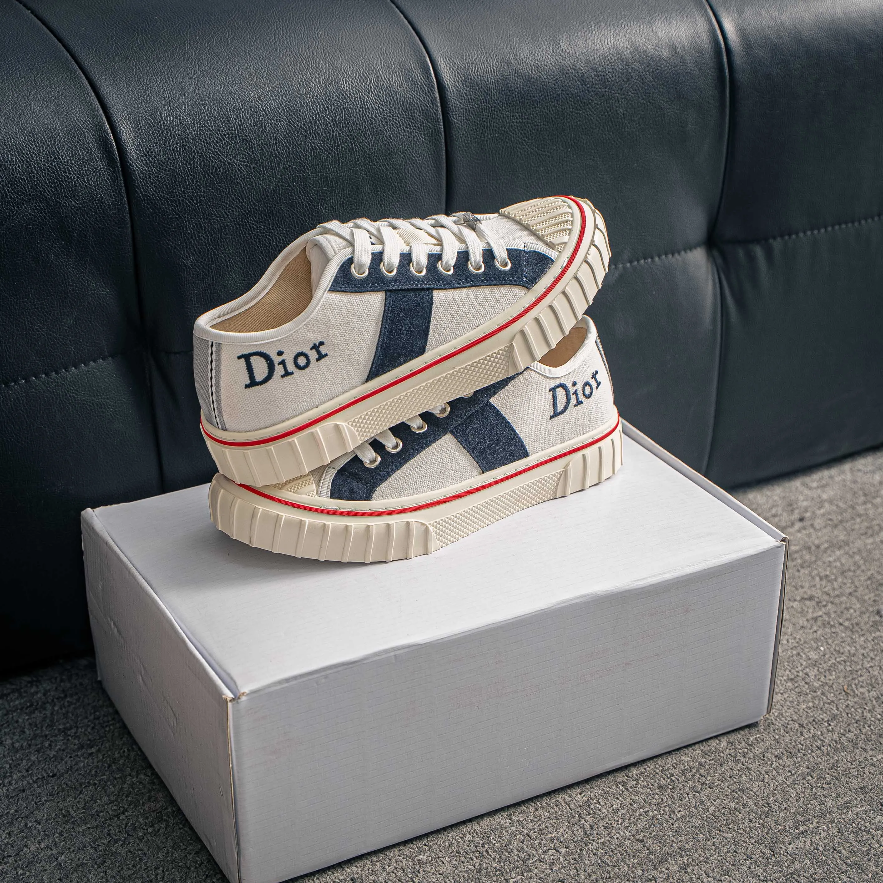 # Dior 26New Arrival Series Shoes Canvas Shoes Series， Hooper Sneakers ， Retro ， Canvas ，
