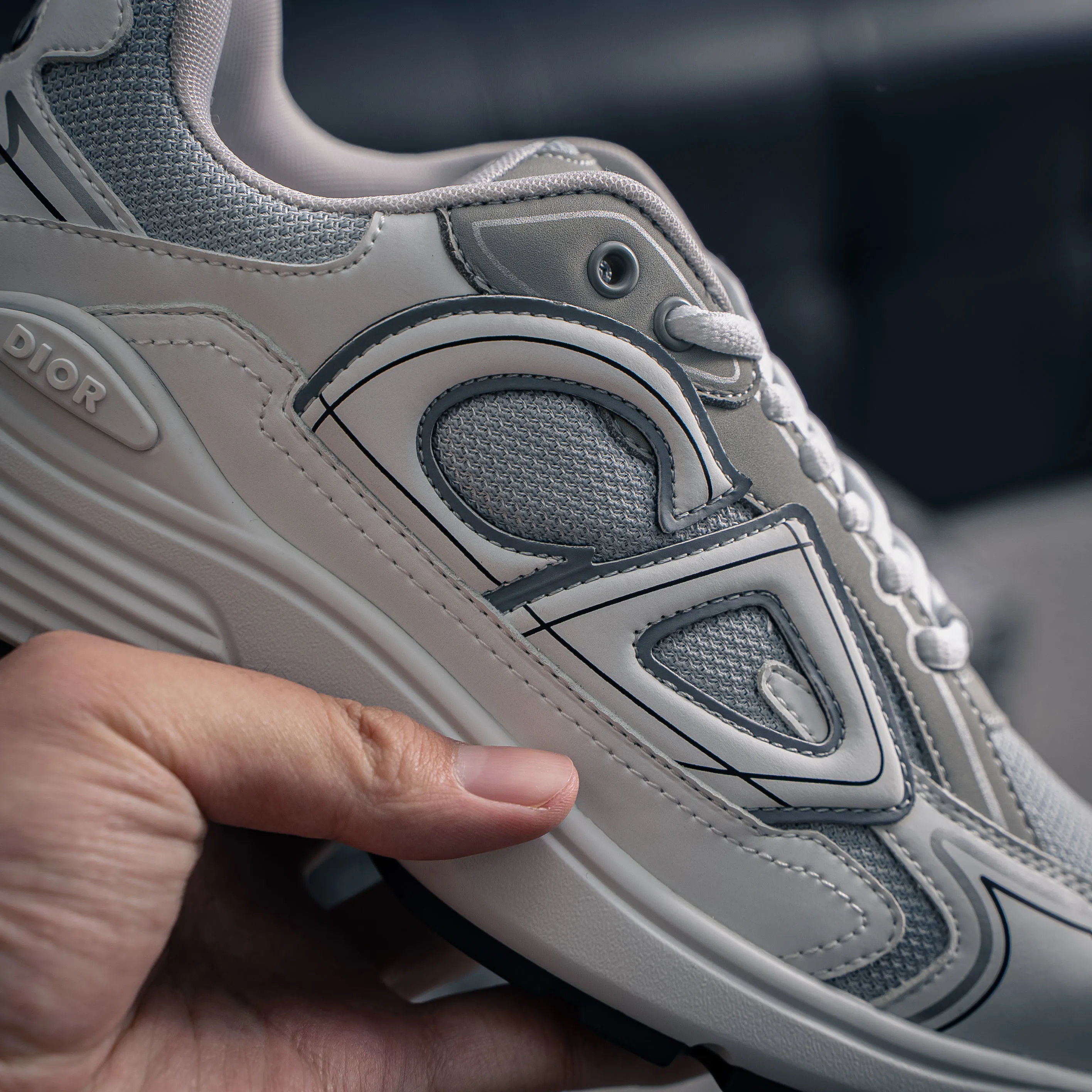 【YS 】 Premium Dior Homme B 22 Shoes +3M + ✦ +3M + ， ✦Shoes Logo ，3M