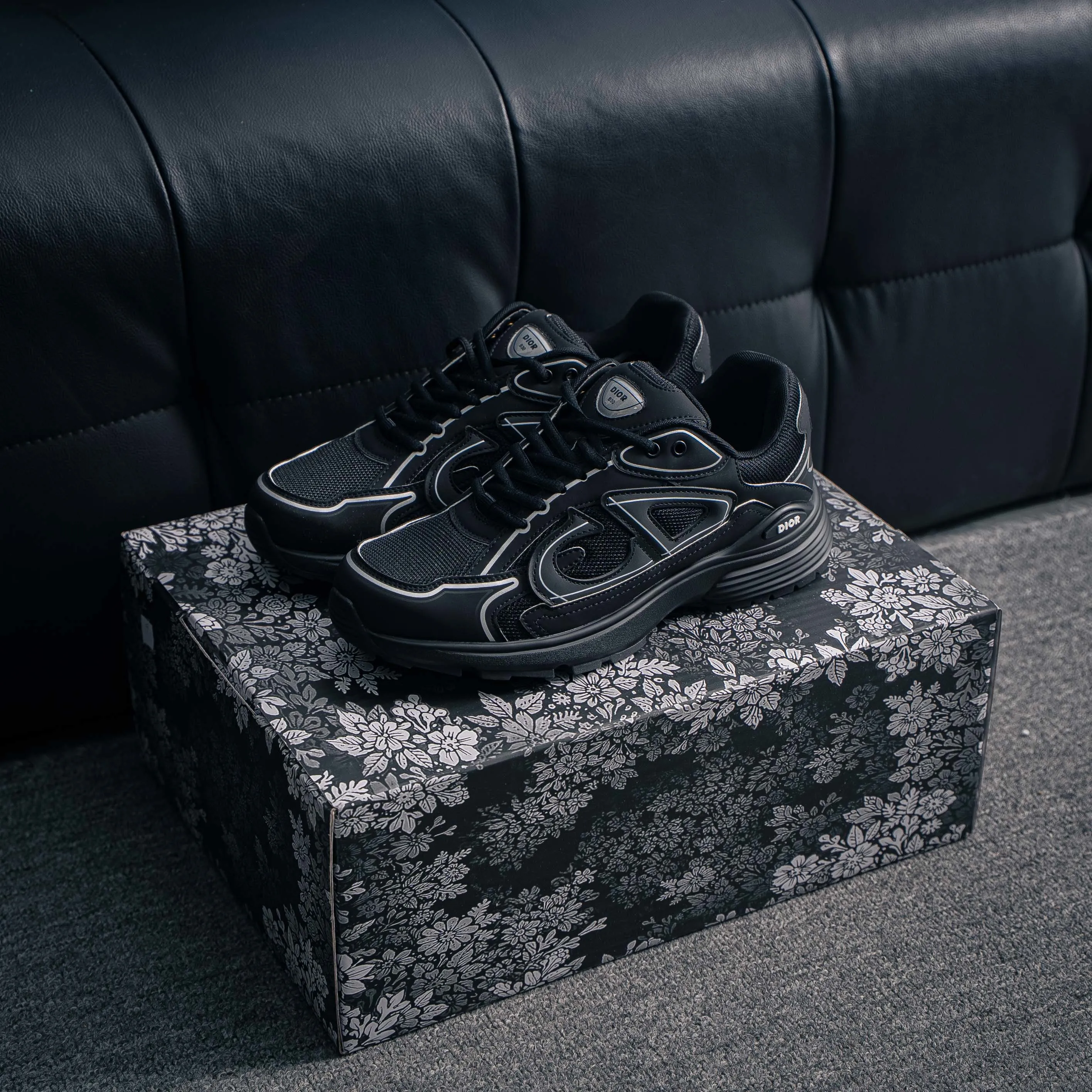 【YS 】 Premium Dior Homme B 22 Shoes +3M + ✦ +3M + ， ✦Shoes Logo ，3M
