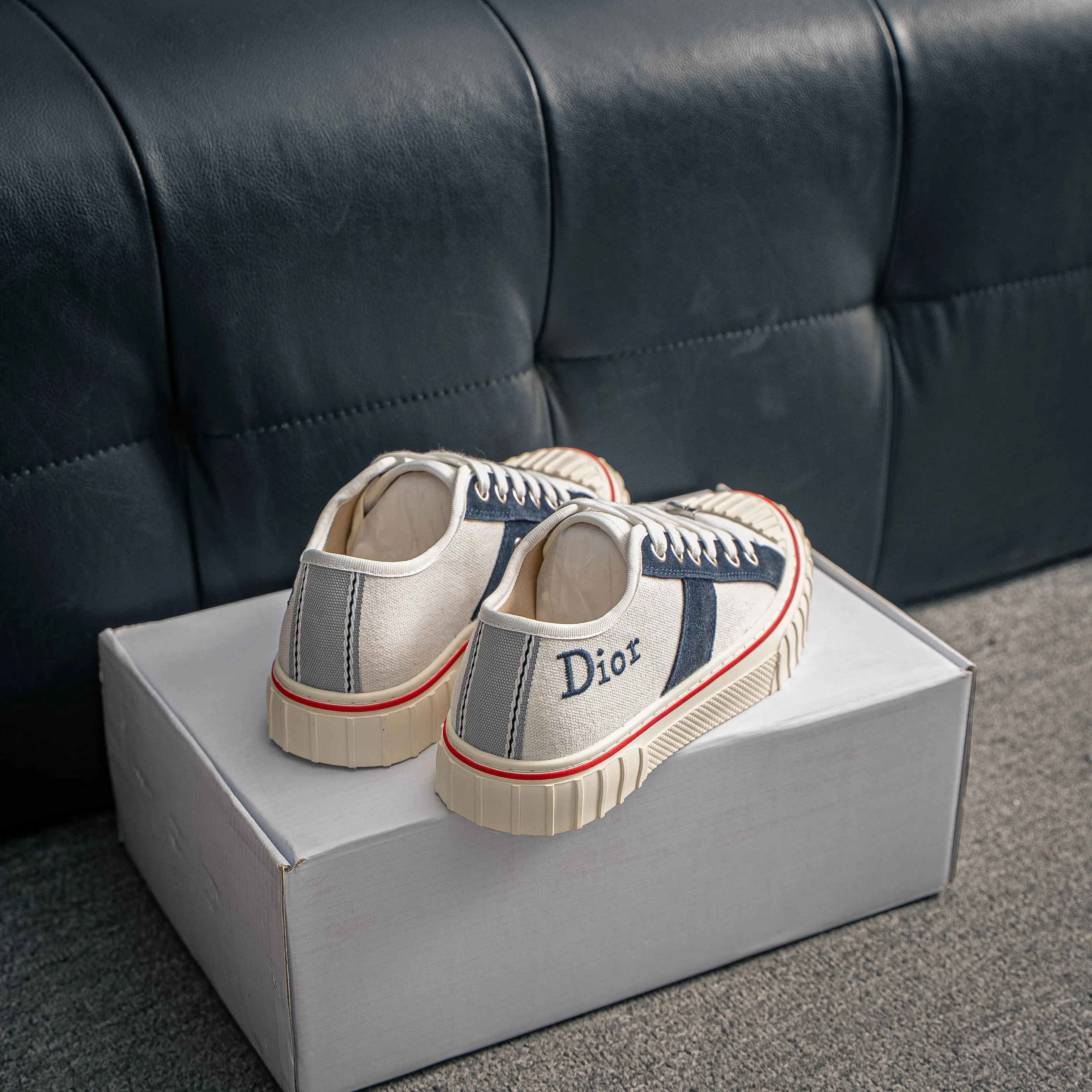 # Dior 26New Arrival Series Shoes Canvas Shoes Series， Hooper Sneakers ， Retro ， Canvas ，