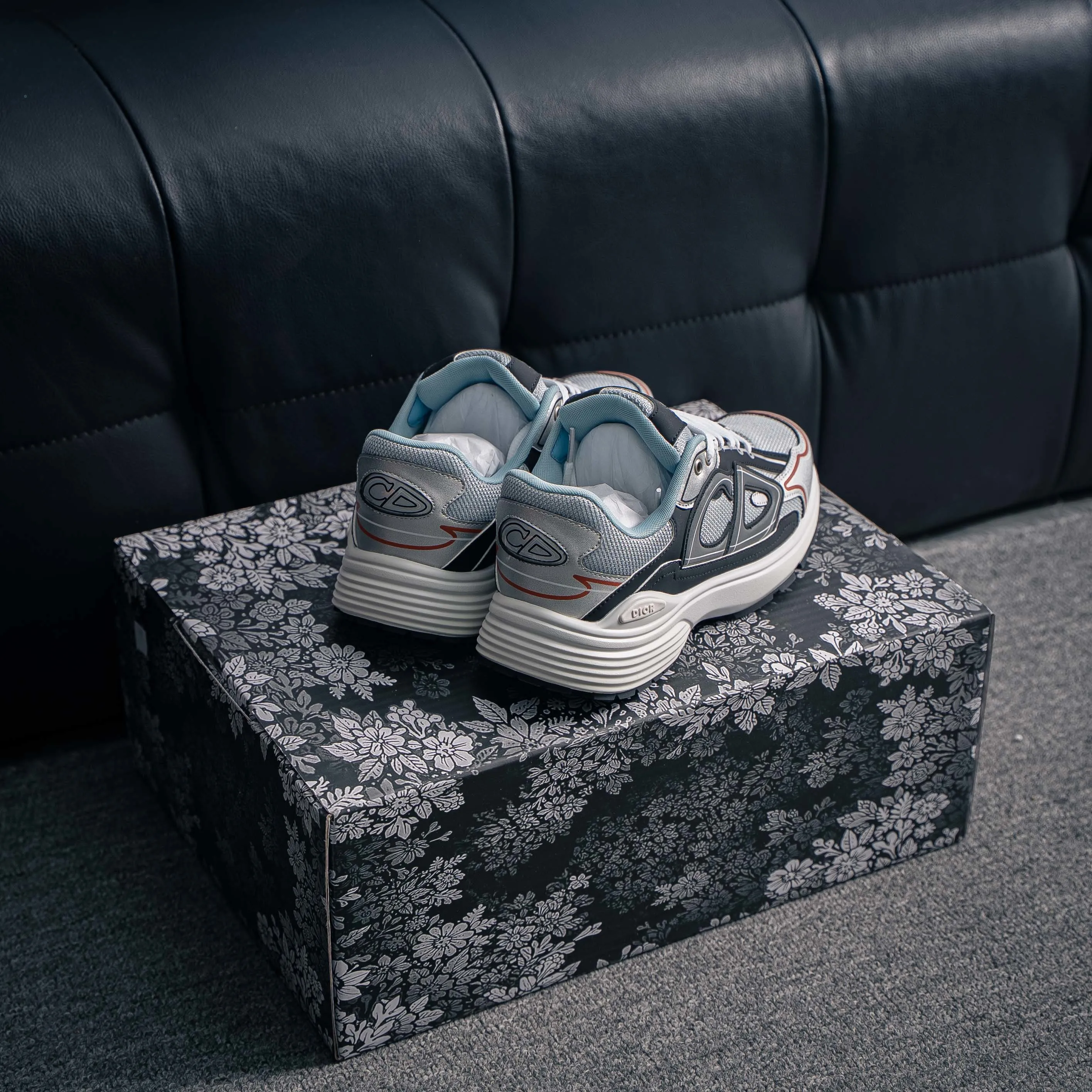 【YS 】 Premium Dior Homme B 22 Shoes +3M + ✦ +3M + ， ✦Shoes Logo ，3M