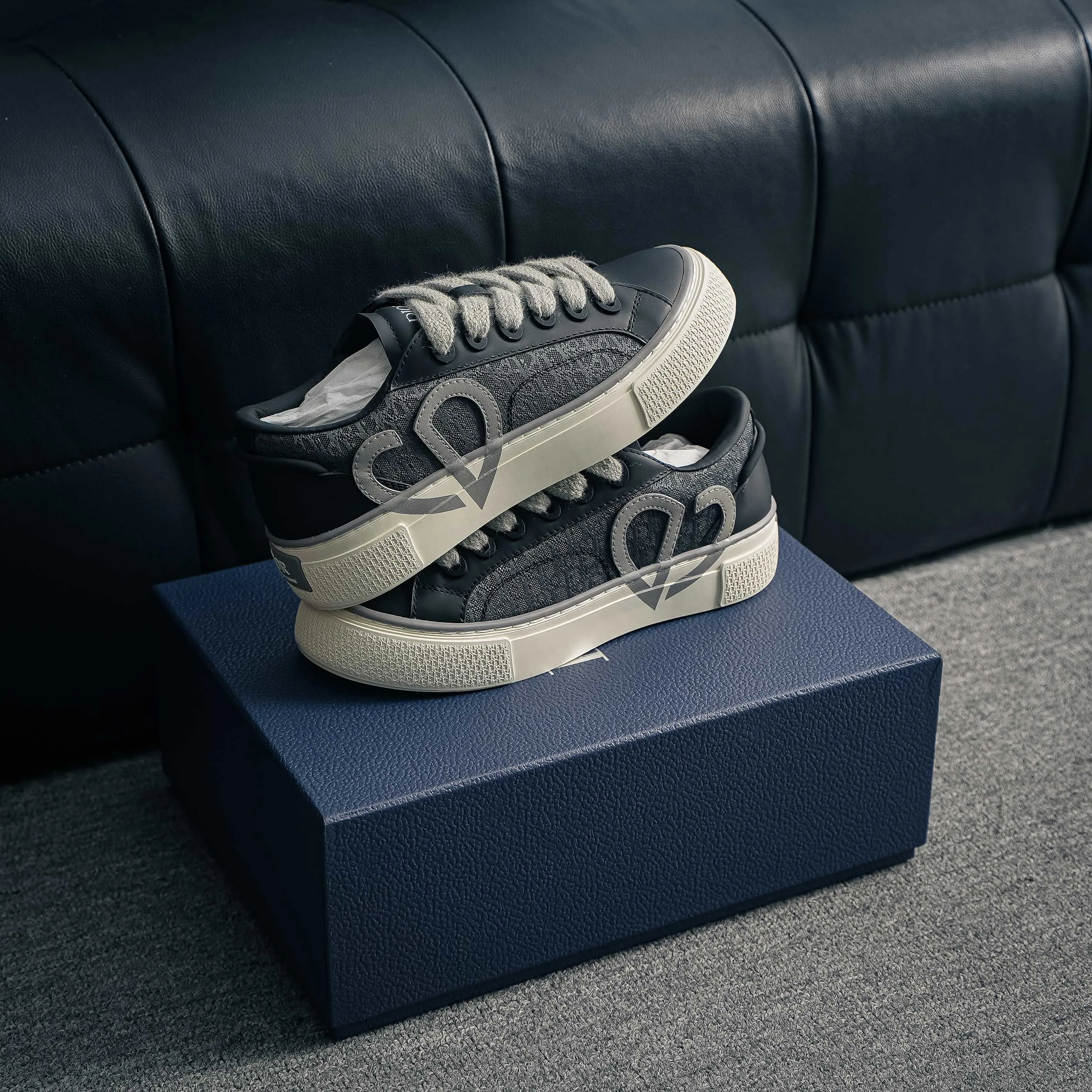 Dior x Denim Tears Skate Shoes Size：35 36 37 38 39 40 41 42 43 44 45 B 33Series Skate Shoes 12