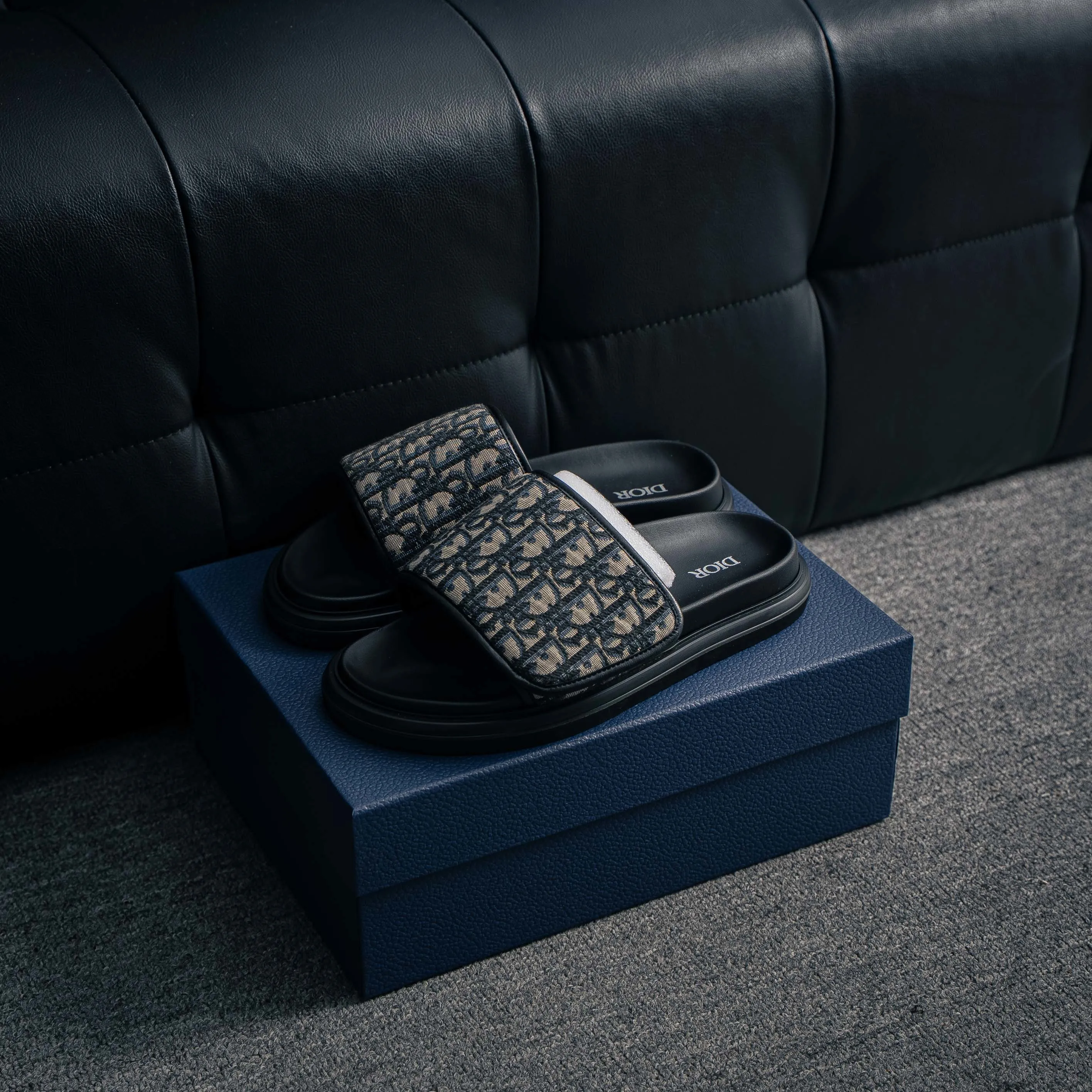 Dior New Arrival Dioriviera Dway Shoes Platform Sole Shoes Dior H-Town Sandals Classic ， Dior 。 Black