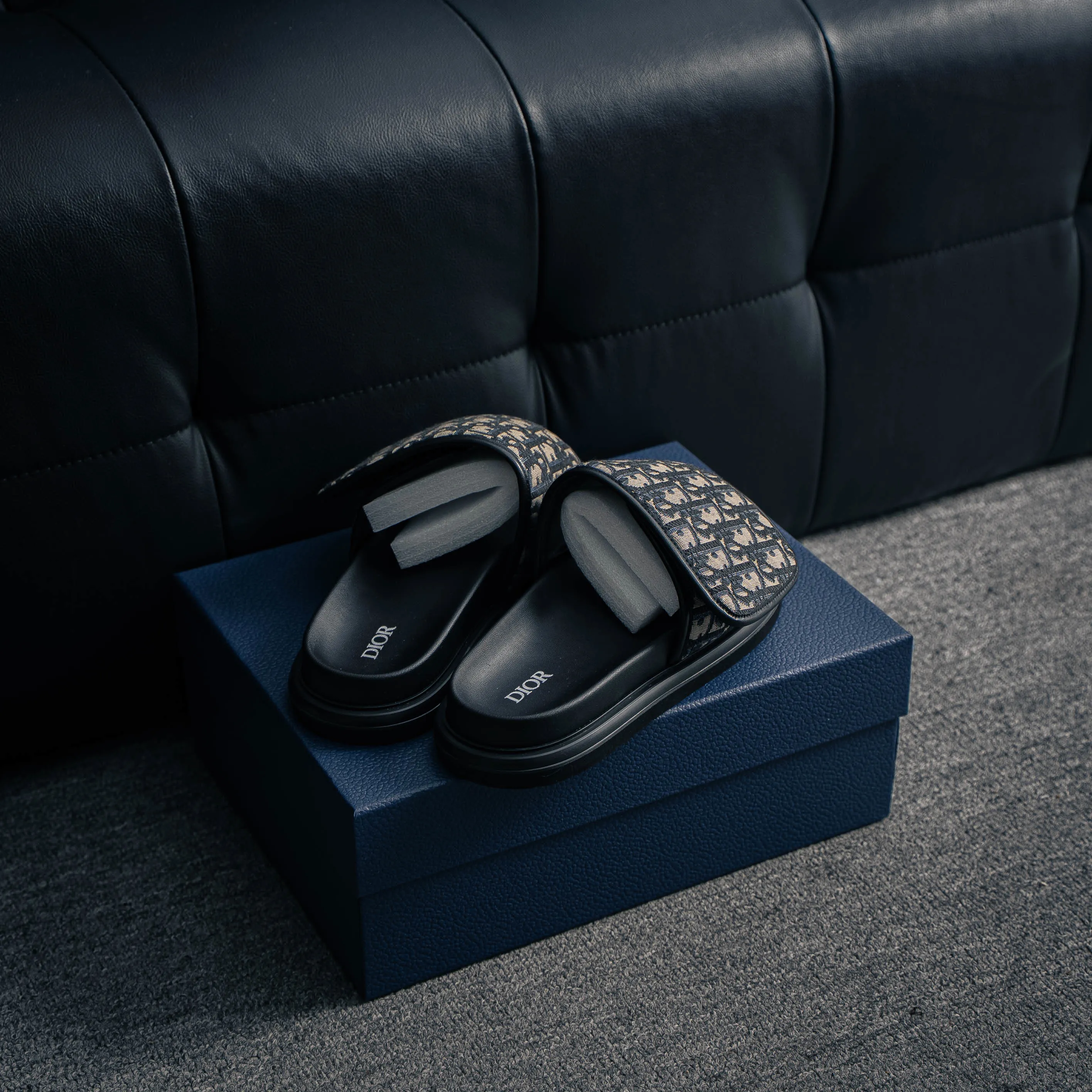 Dior New Arrival Dioriviera Dway Shoes Platform Sole Shoes Dior H-Town Sandals Classic ， Dior 。 Black