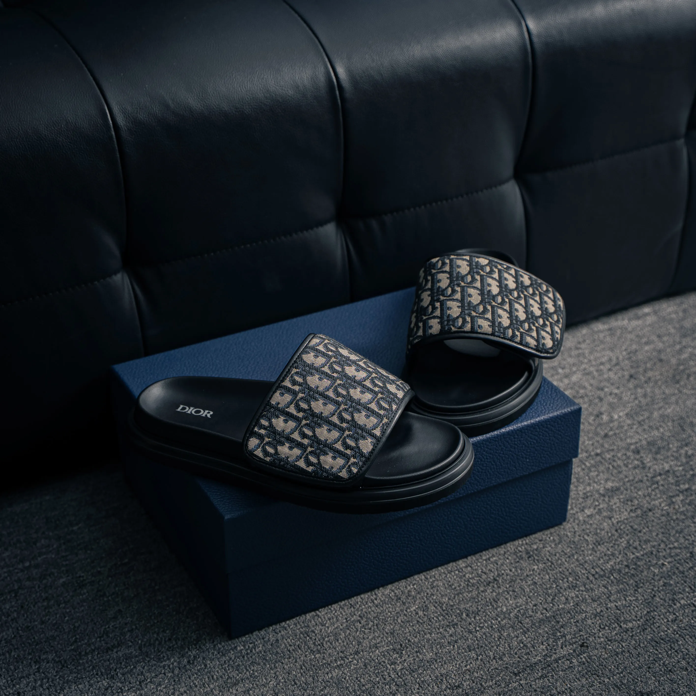 Dior New Arrival Dioriviera Dway Shoes Platform Sole Shoes Dior H-Town Sandals Classic ， Dior 。 Black