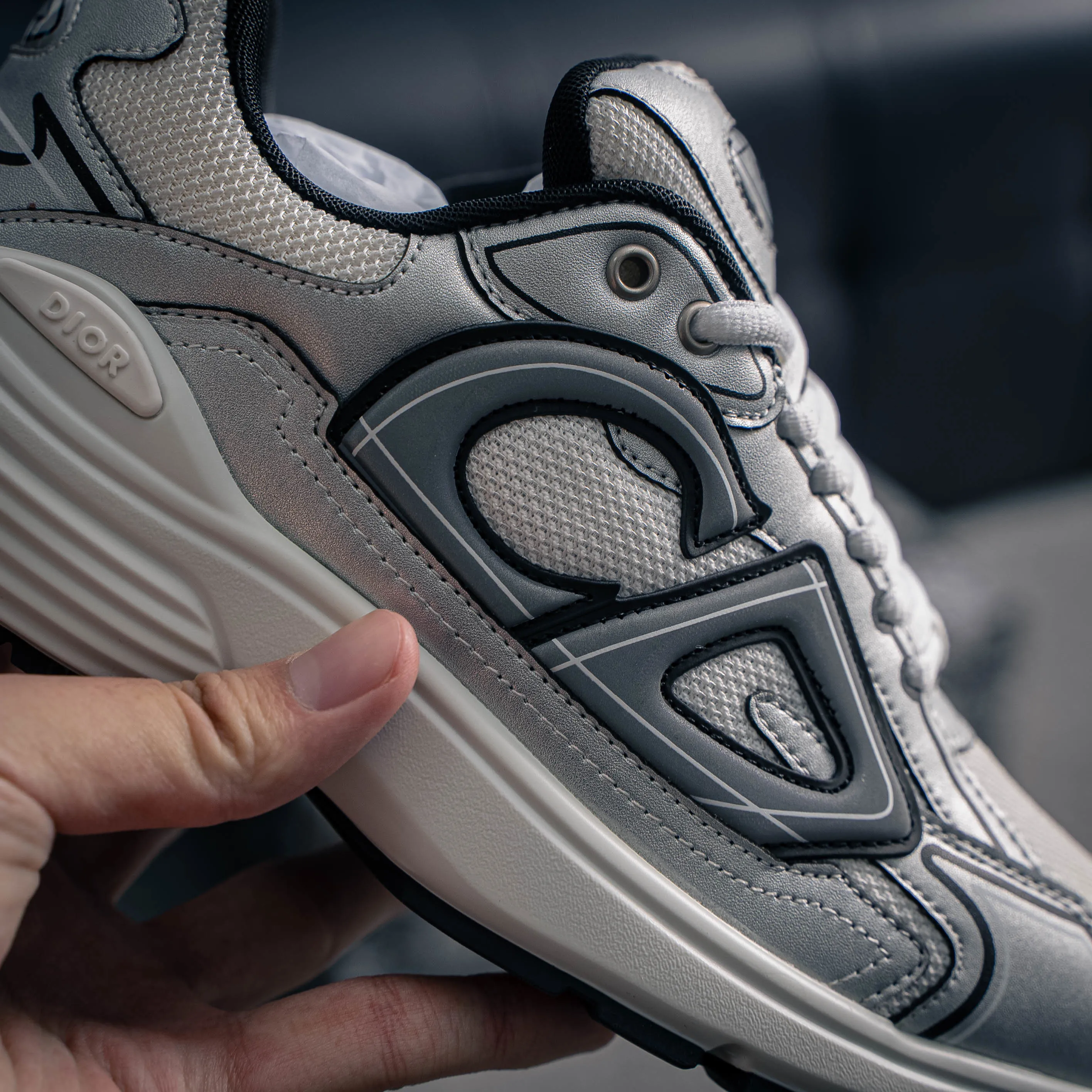 【YS 】 Premium Dior Homme B 22 Shoes +3M + ✦ +3M + ， ✦Shoes Logo ，3M