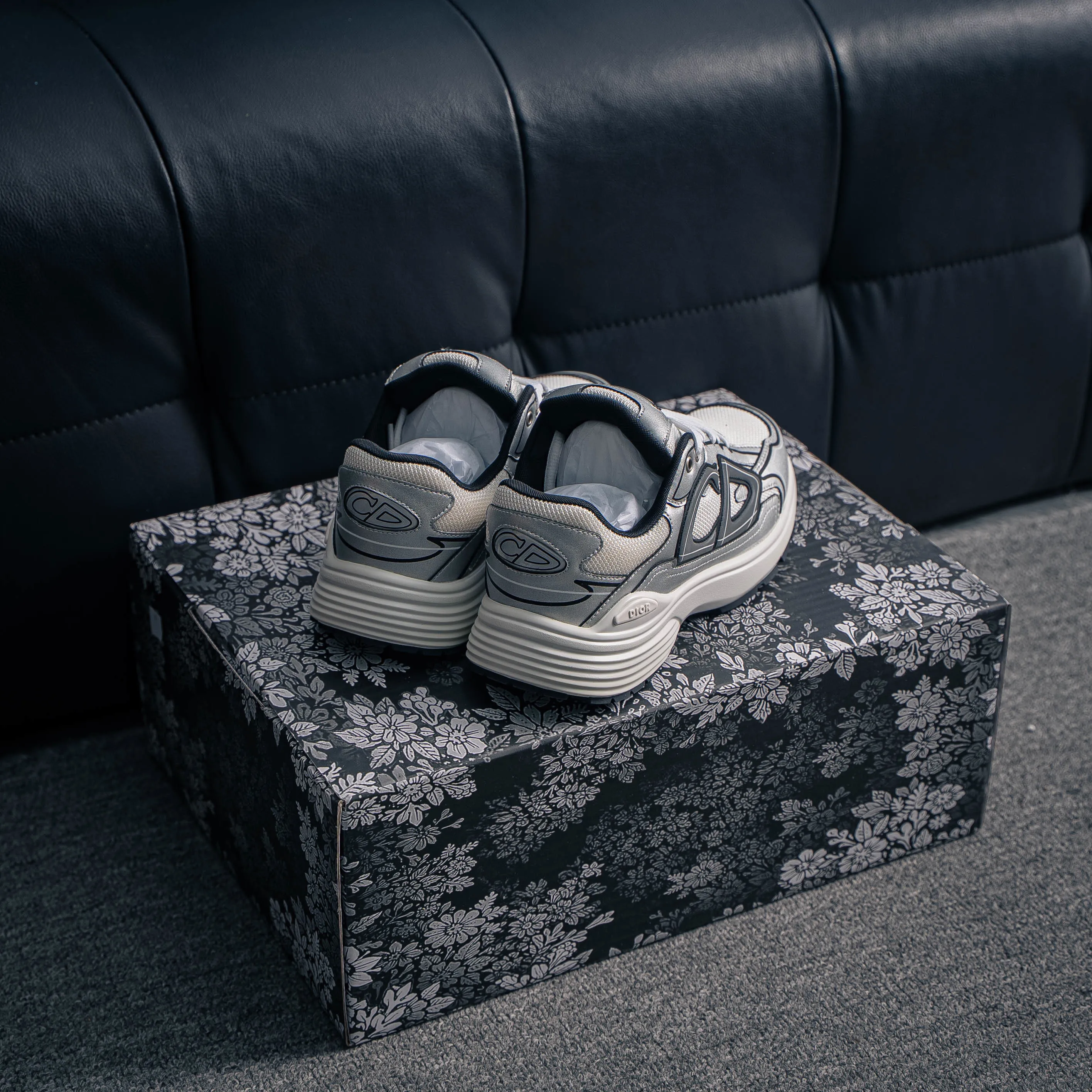 【YS 】 Premium Dior Homme B 22 Shoes +3M + ✦ +3M + ， ✦Shoes Logo ，3M