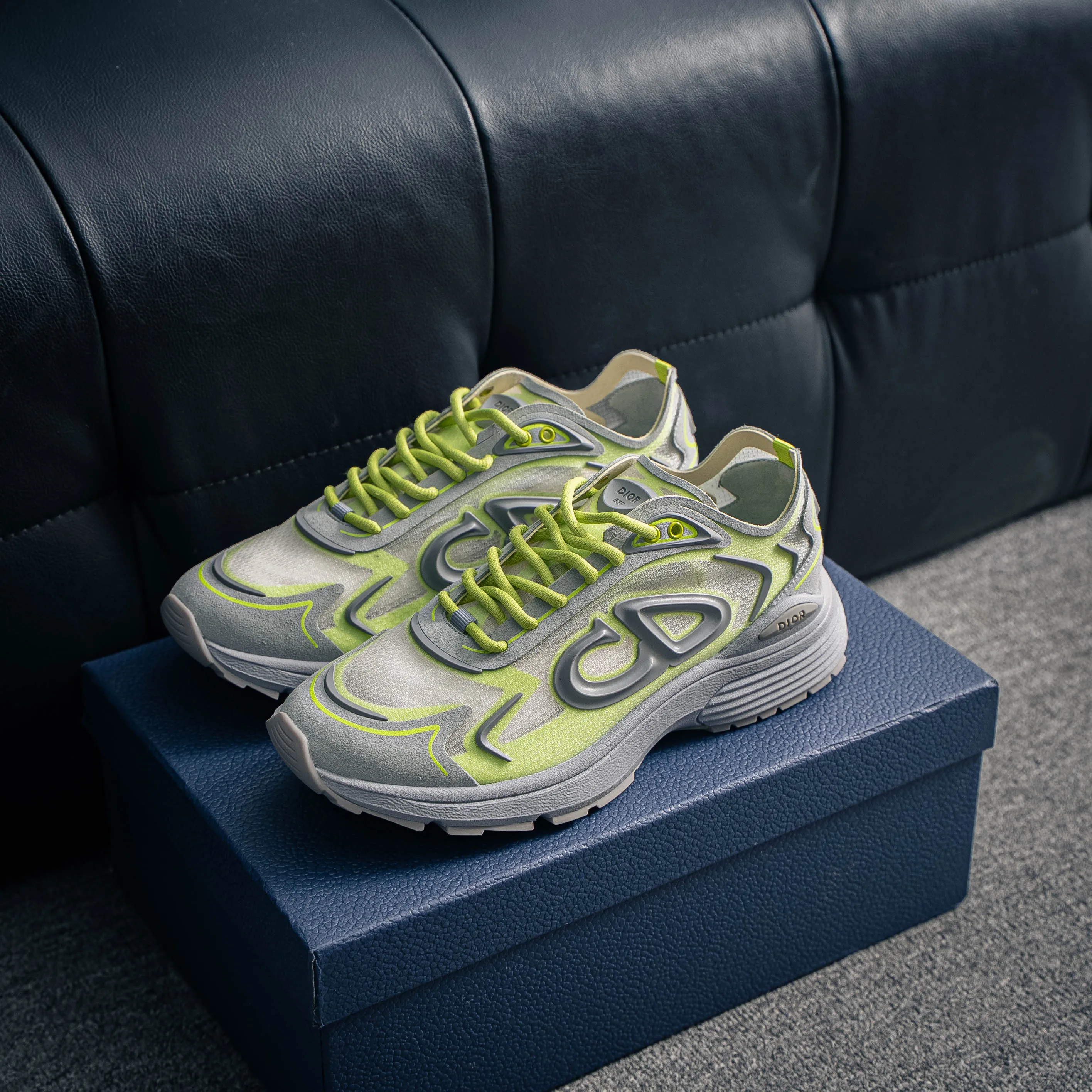 #J 【38-48】 Dior B 30Series Premium Genuine Leather Versatile ： Cowhide Leather+ Ob