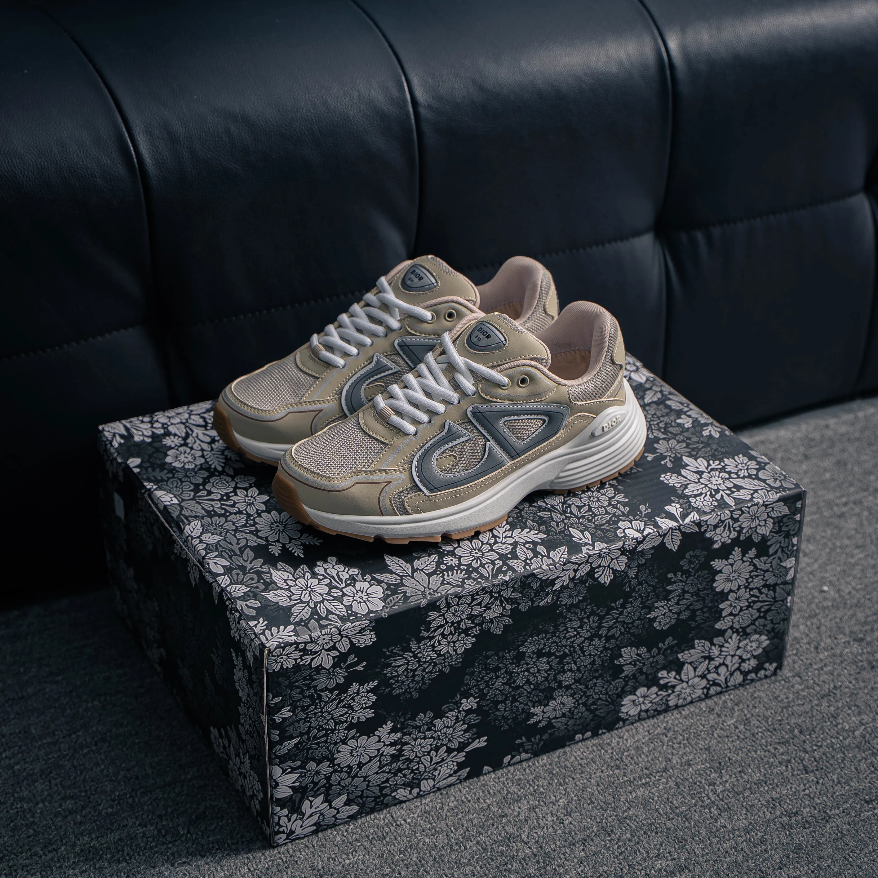 【YS 】 Premium Dior Homme B 22 Shoes +3M + ✦ +3M + ， ✦Shoes Logo ，3M