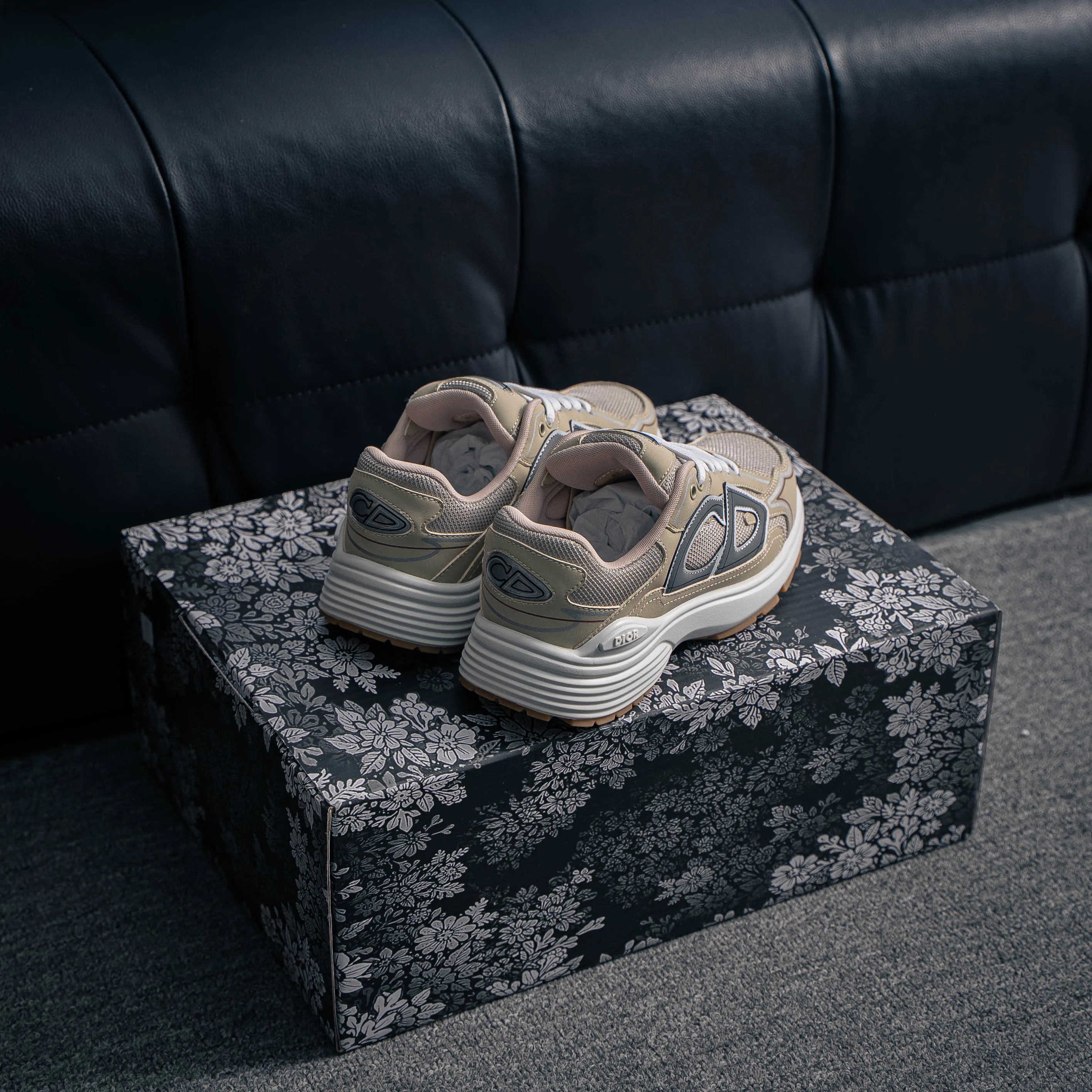 【YS 】 Premium Dior Homme B 22 Shoes +3M + ✦ +3M + ， ✦Shoes Logo ，3M