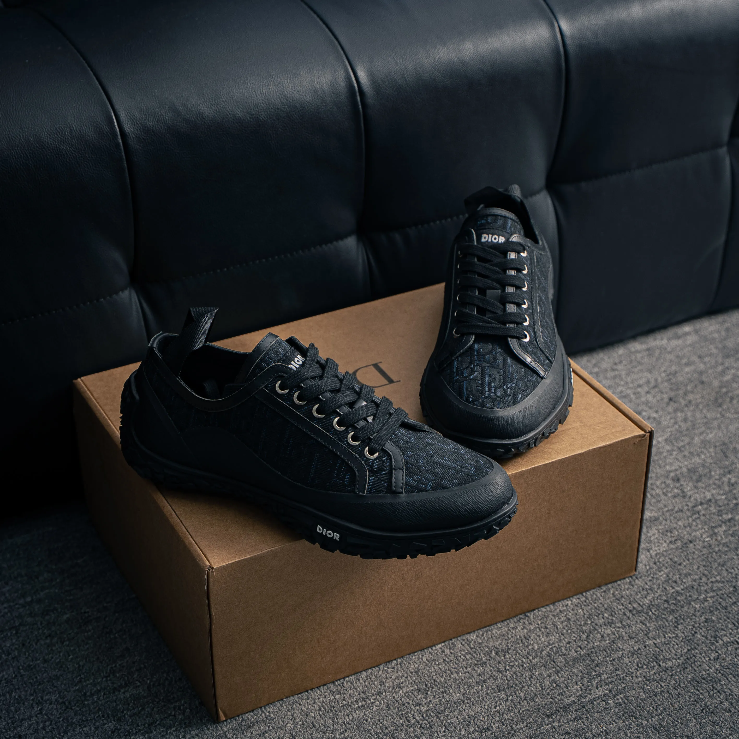 B 28 Dior Shoes High-Top Lace-Up Chunky Sneakers Dior 25ss ，“ ” Running Shoes Versatile ，