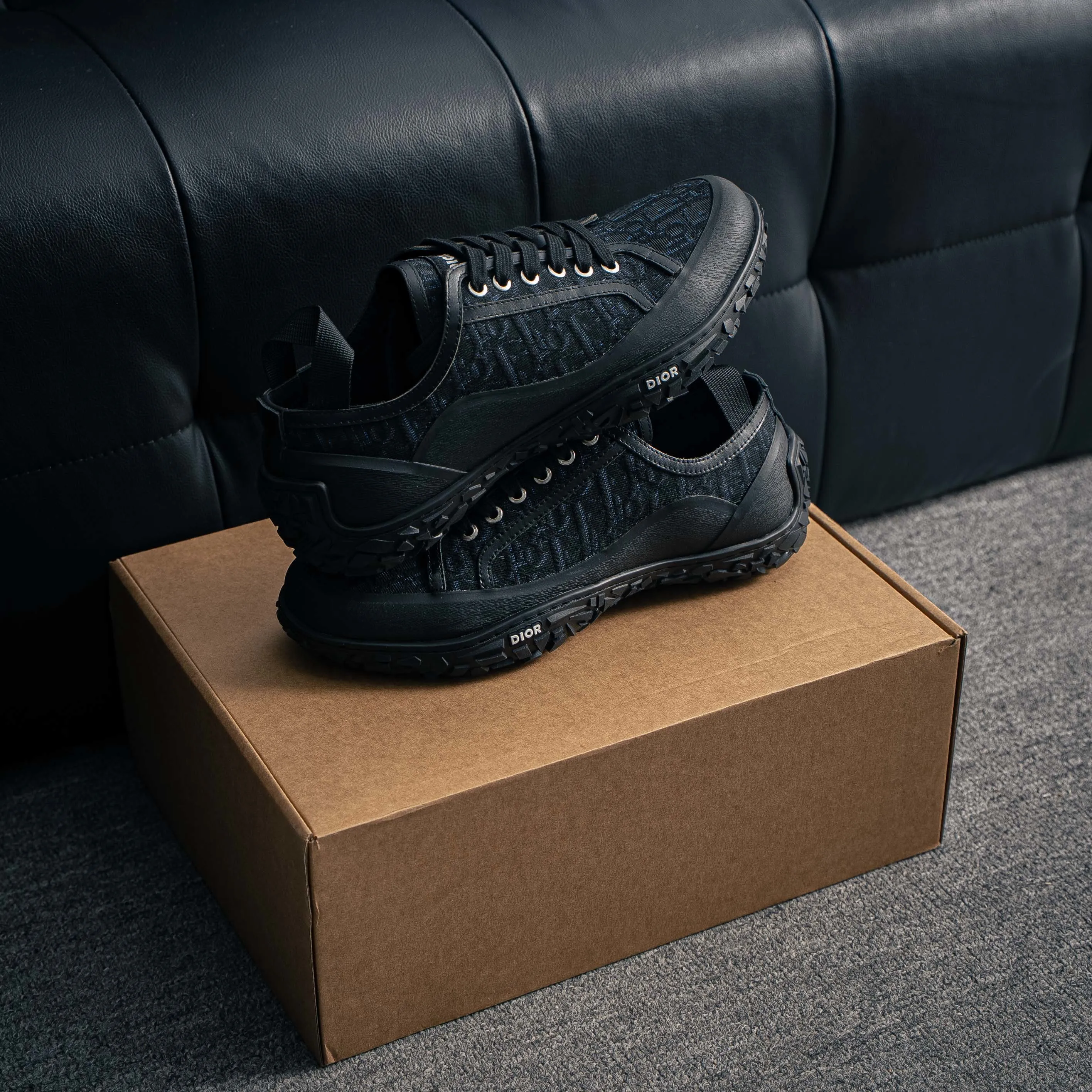 B 28 Dior Shoes High-Top Lace-Up Chunky Sneakers Dior 25ss ，“ ” Running Shoes Versatile ，