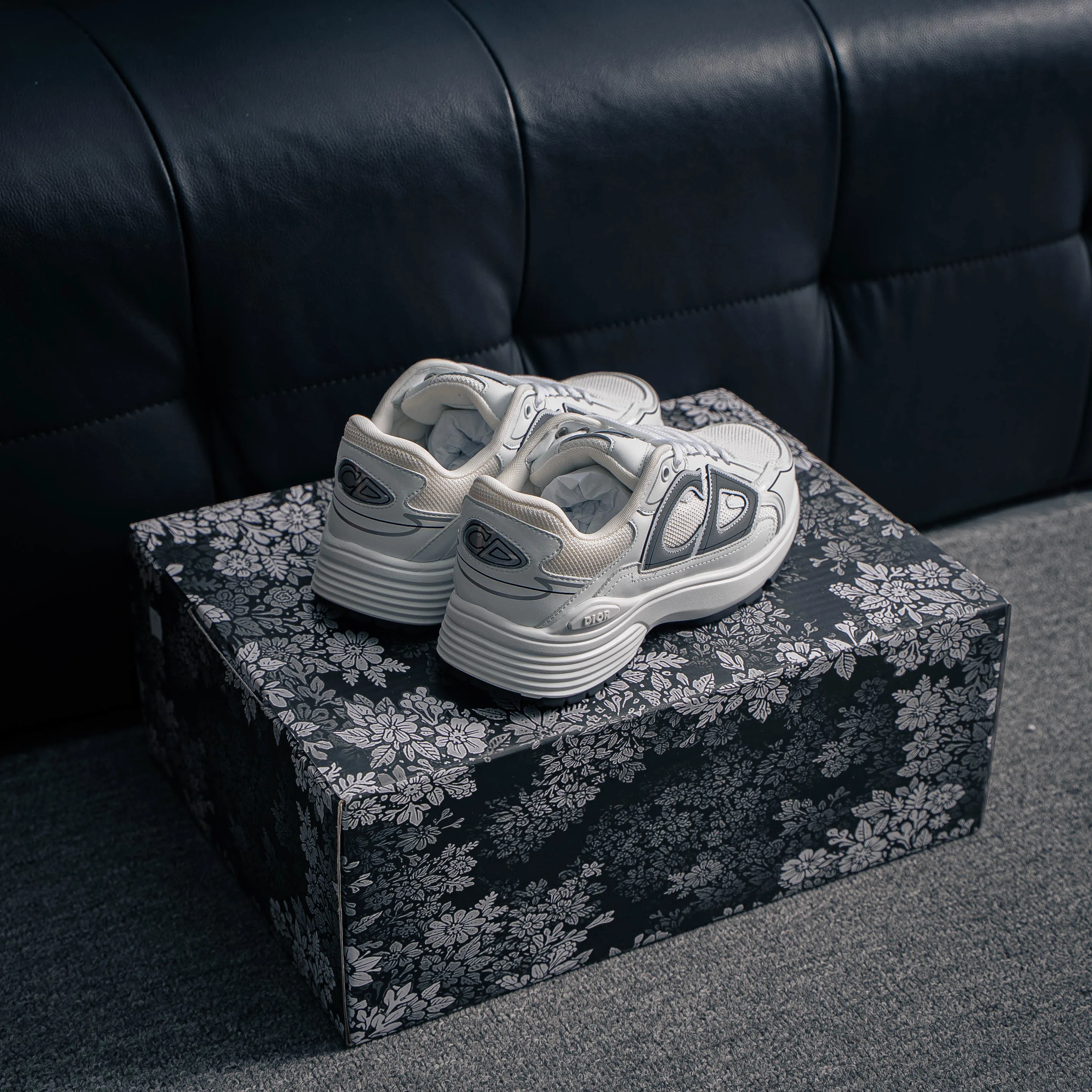 【YS 】 Premium Dior Homme B 22 Shoes +3M + ✦ +3M + ， ✦Shoes Logo ，3M