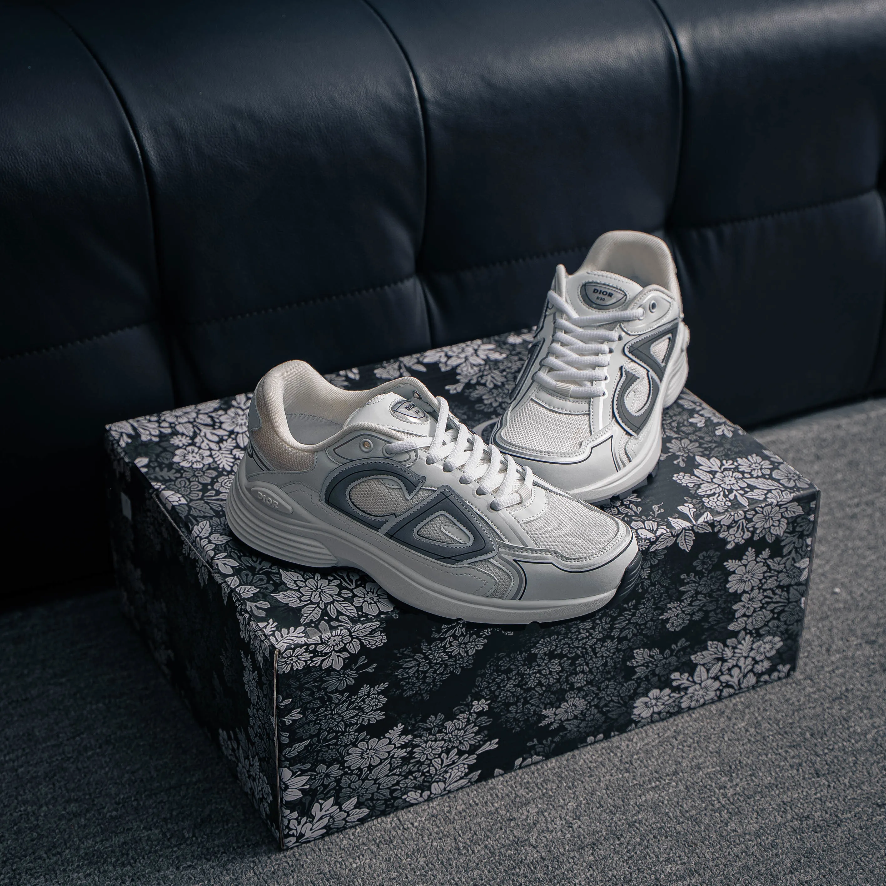 【YS 】 Premium Dior Homme B 22 Shoes +3M + ✦ +3M + ， ✦Shoes Logo ，3M