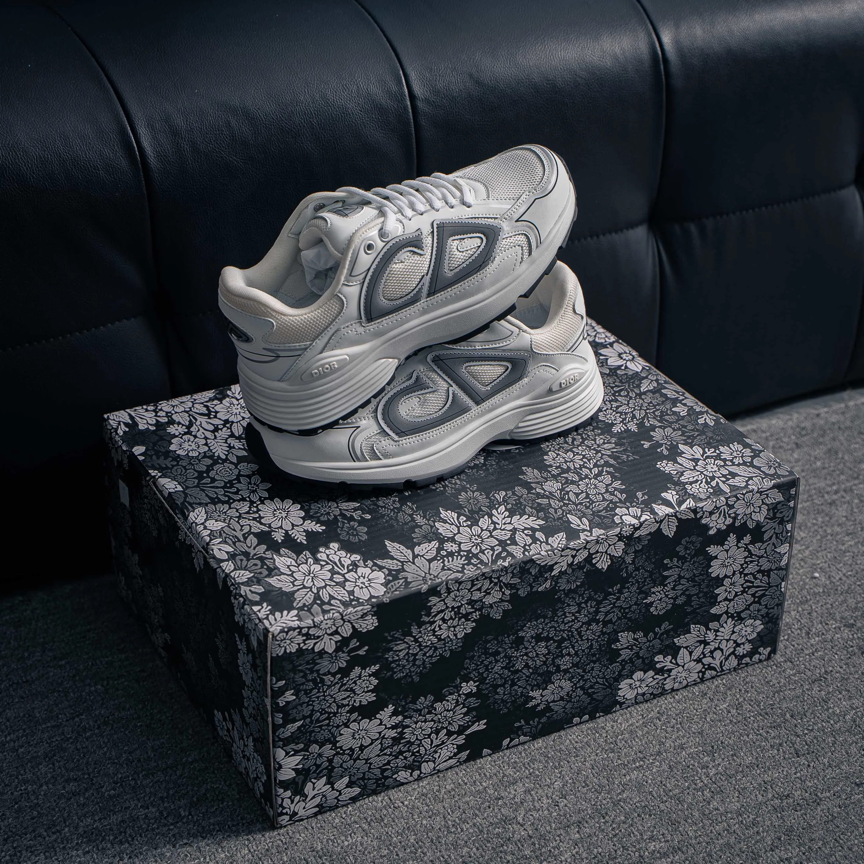 【YS 】 Premium Dior Homme B 22 Shoes +3M + ✦ +3M + ， ✦Shoes Logo ，3M