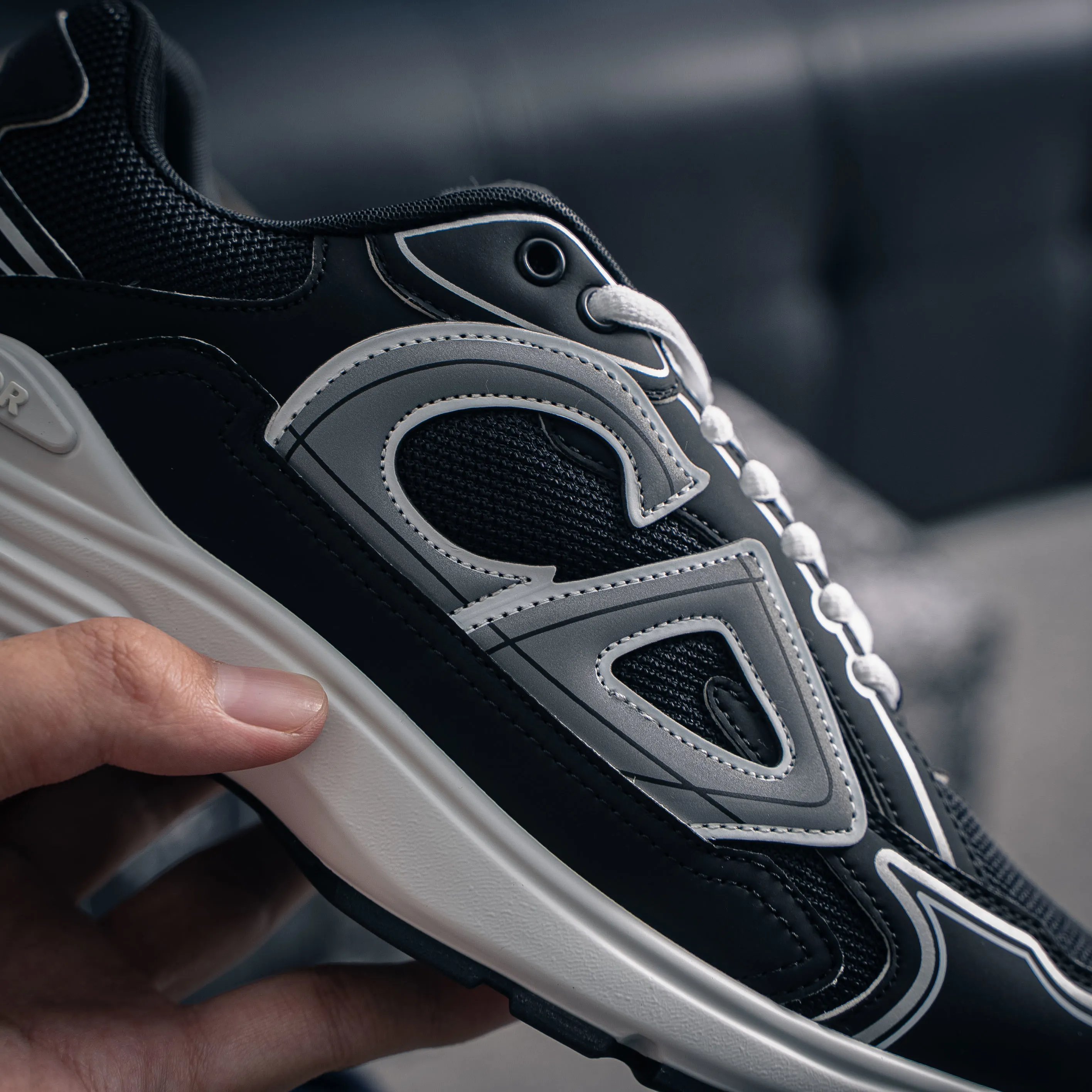 【YS 】 Premium Dior Homme B 22 Shoes +3M + ✦ +3M + ， ✦Shoes Logo ，3M