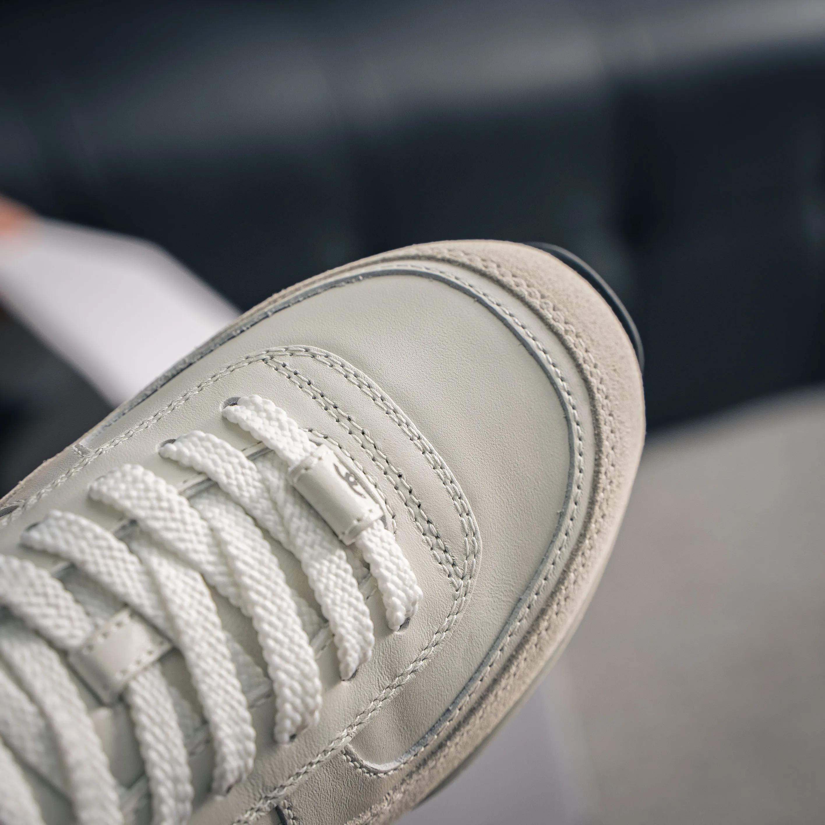 Dior B 27Series Sneakers Skate Shoes B 27 Low-Top Sneakers Series ， Dior Classic 。 White Gray Cowhide Leather ， White