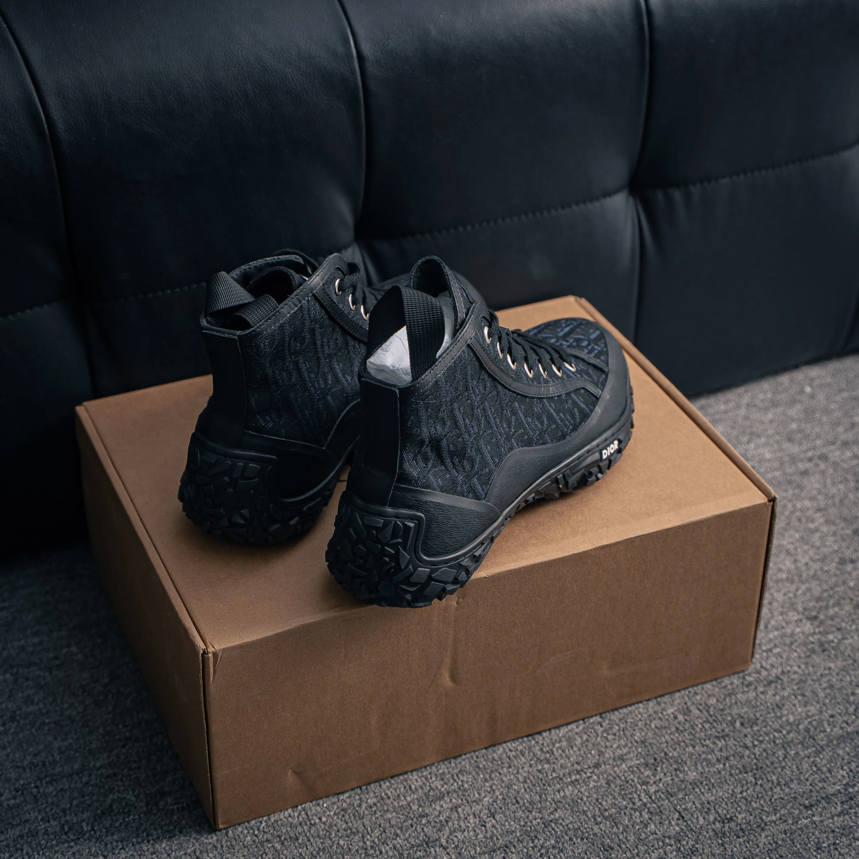 B 28 Dior Shoes High-Top Lace-Up Chunky Sneakers Dior 26ss ，“ ” Running Shoes Versatile ，