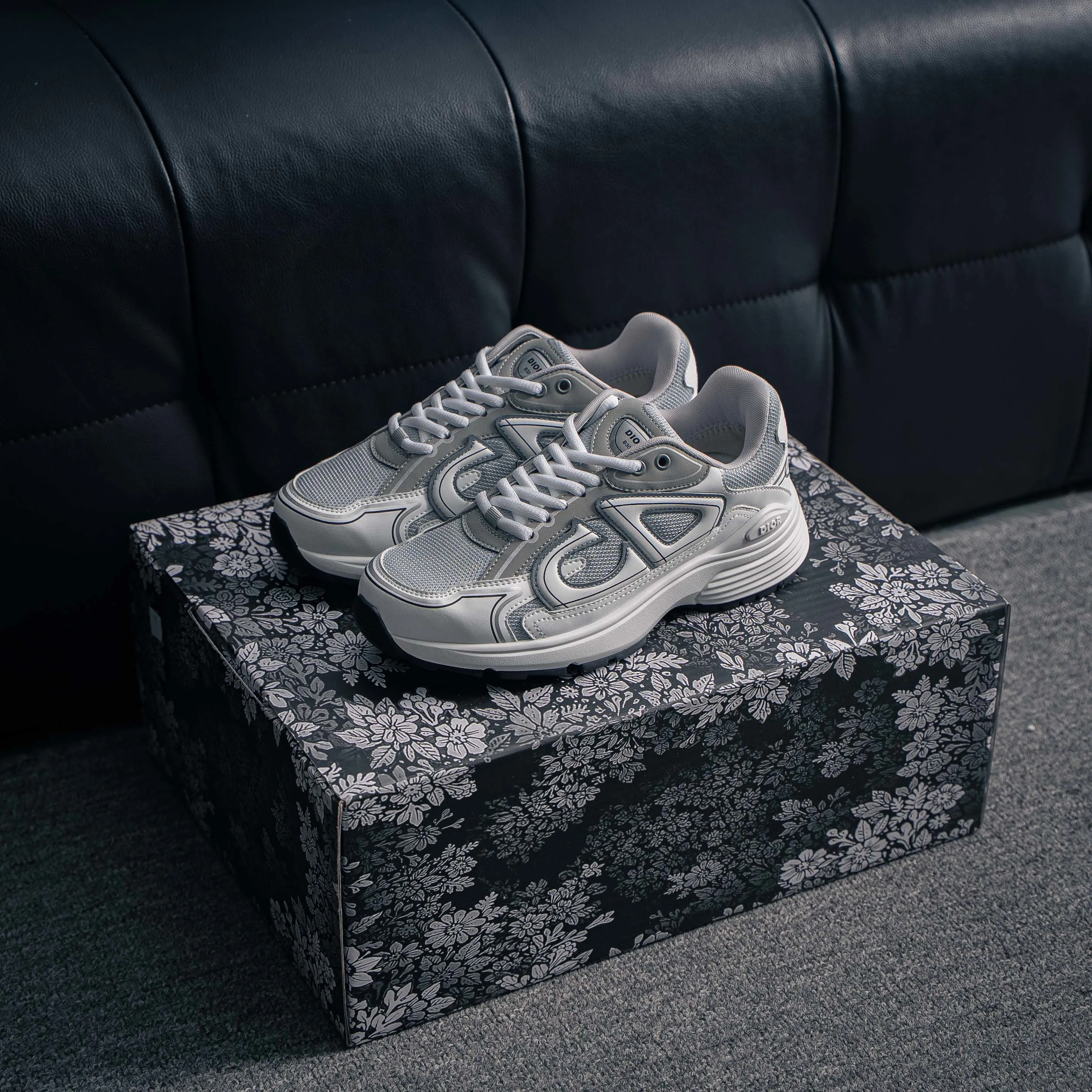 【YS 】 Premium Dior Homme B 22 Shoes +3M + ✦ +3M + ， ✦Shoes Logo ，3M