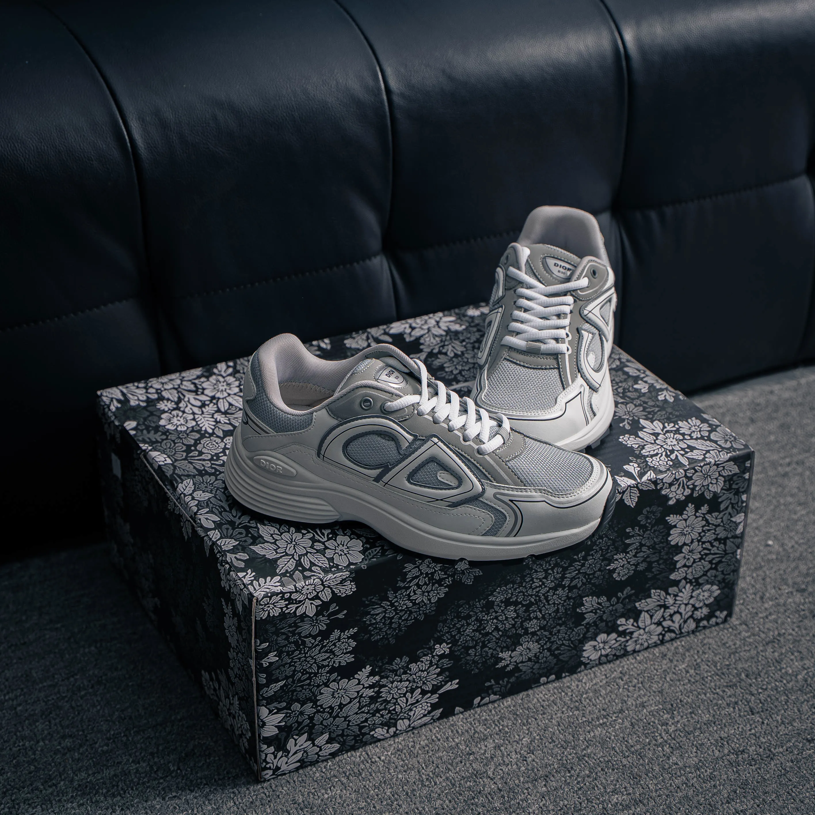 【YS 】 Premium Dior Homme B 22 Shoes +3M + ✦ +3M + ， ✦Shoes Logo ，3M