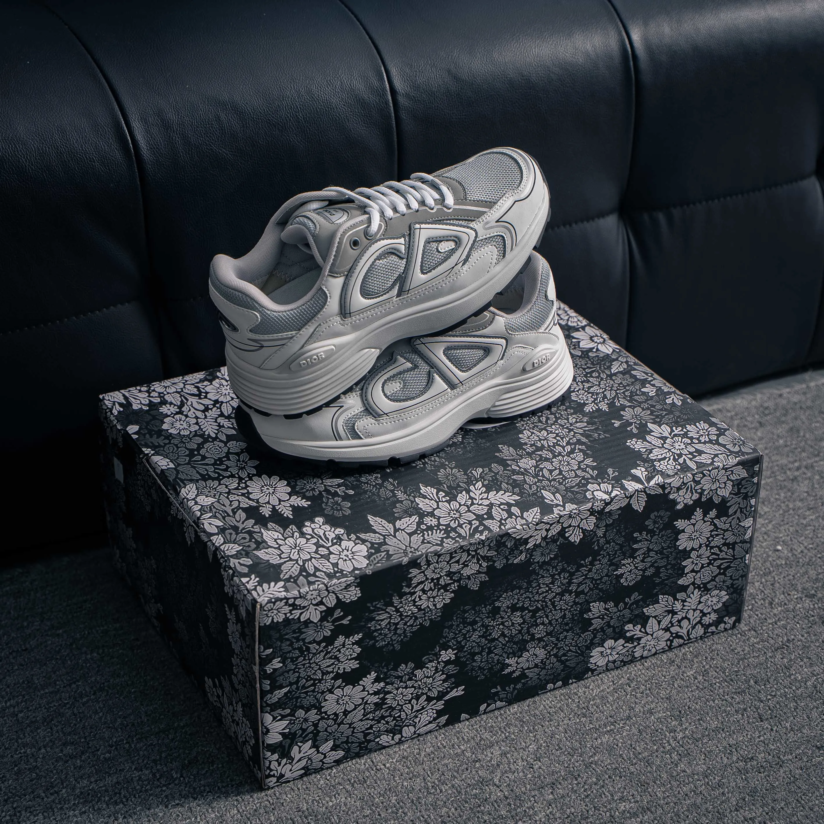 【YS 】 Premium Dior Homme B 22 Shoes +3M + ✦ +3M + ， ✦Shoes Logo ，3M