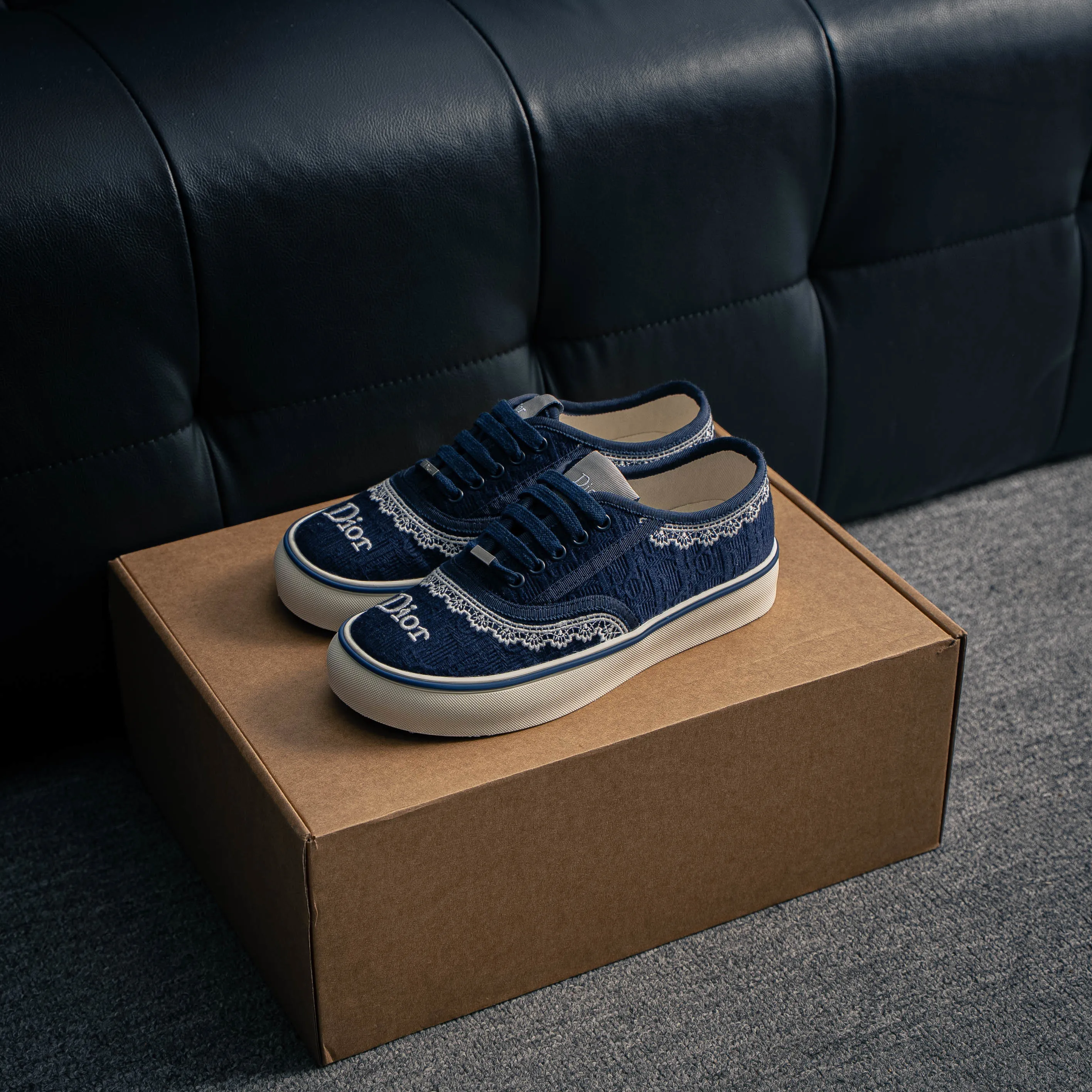 ( ) Dior Saltwind Series Retro Canvas Shoes Sneakers Skate Shoes · (Jonathan Anderson) Dior Saltw