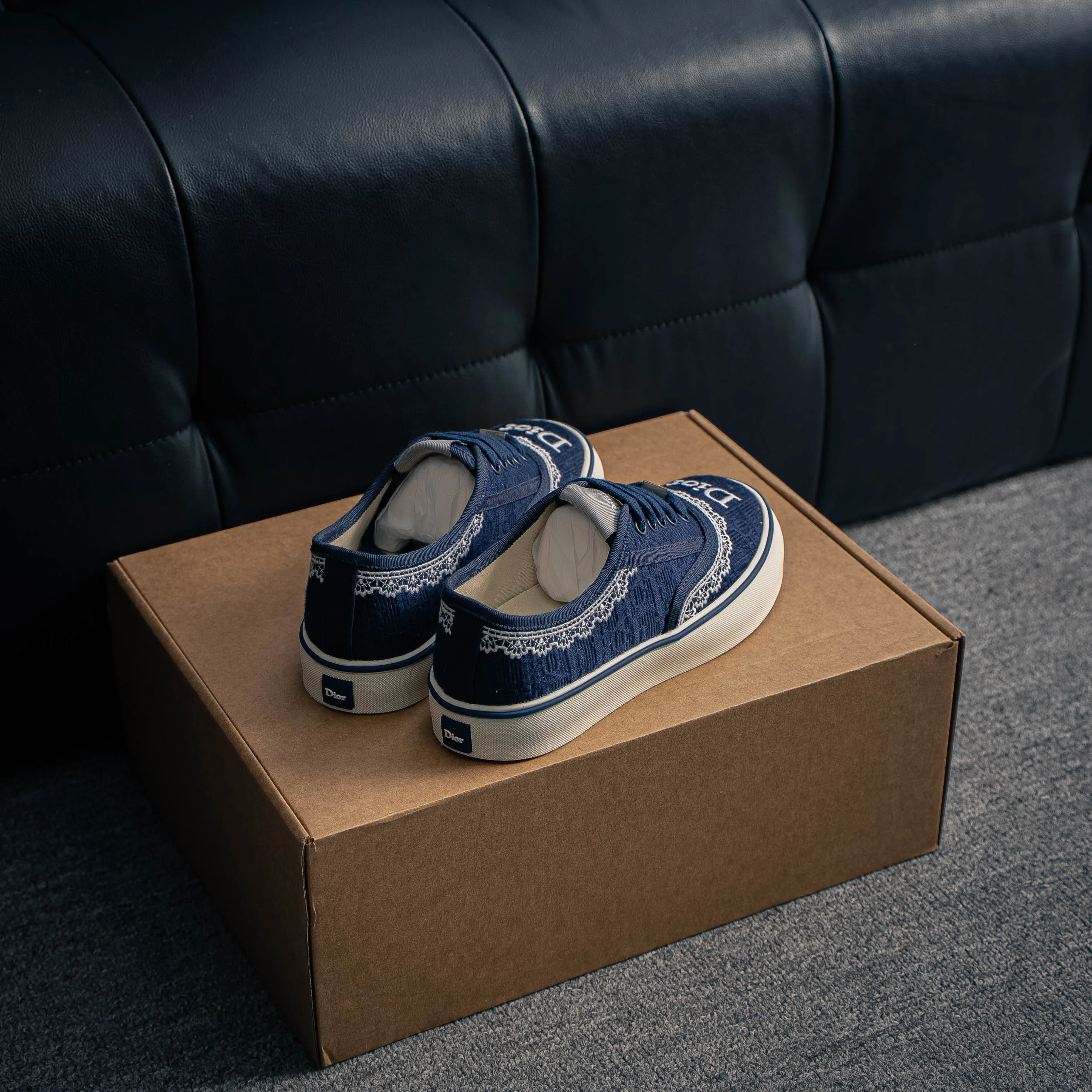( ) Dior Saltwind Series Retro Canvas Shoes Sneakers Skate Shoes · (Jonathan Anderson) Dior Saltw