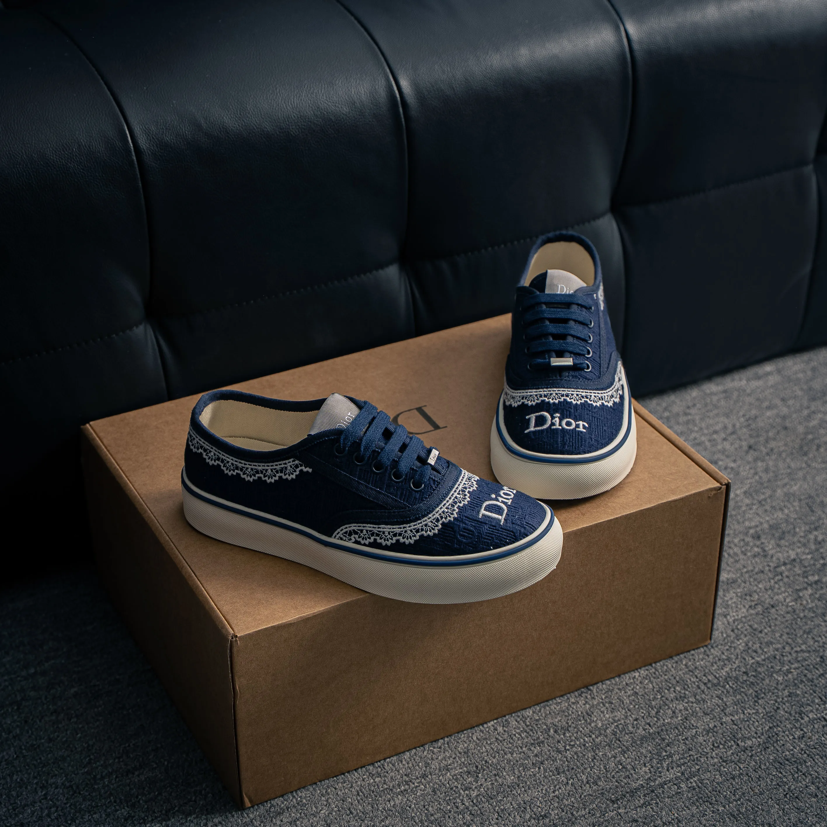 ( ) Dior Saltwind Series Retro Canvas Shoes Sneakers Skate Shoes · (Jonathan Anderson) Dior Saltw