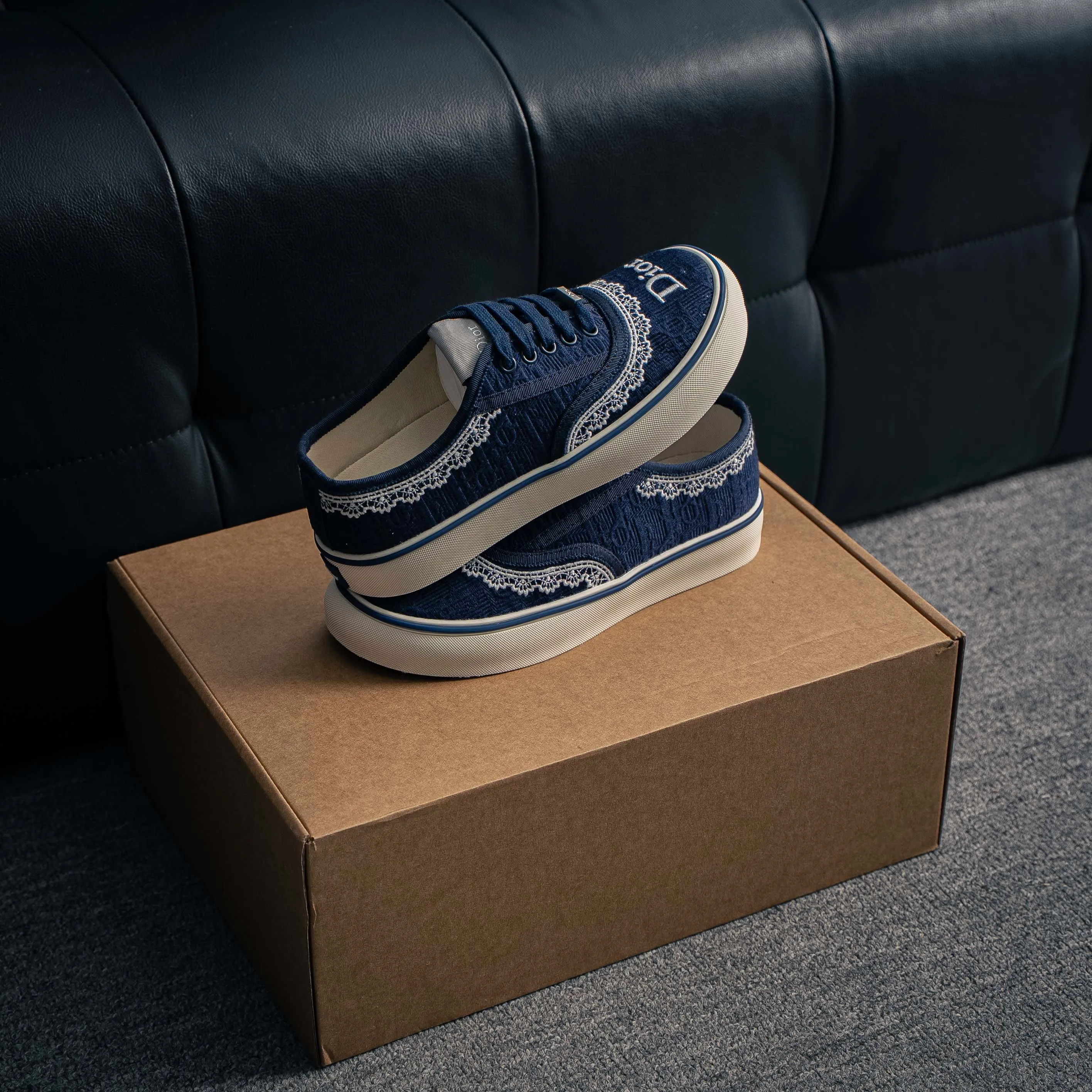 ( ) Dior Saltwind Series Retro Canvas Shoes Sneakers Skate Shoes · (Jonathan Anderson) Dior Saltw
