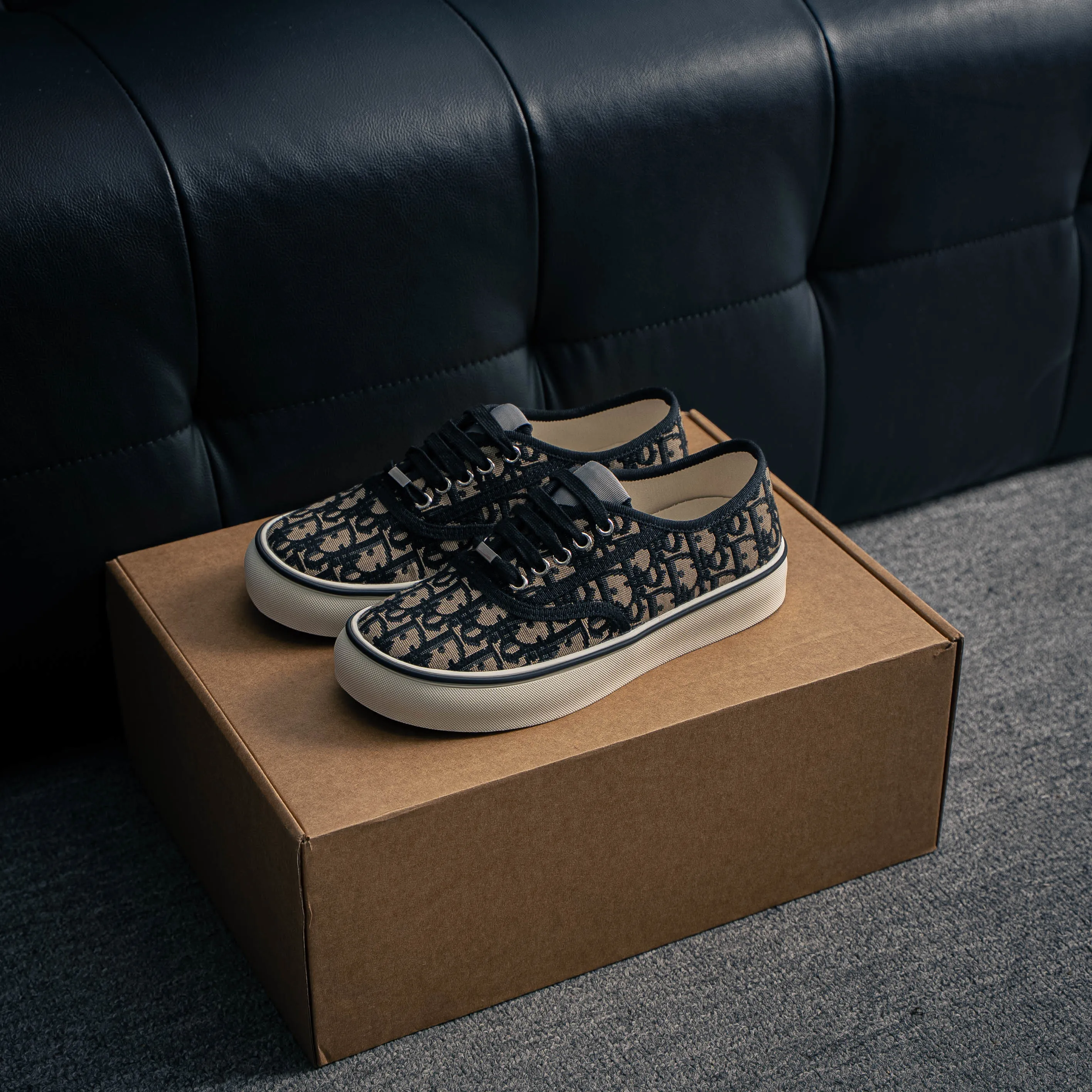 ( ) Dior Saltwind Series Retro Canvas Shoes Sneakers Skate Shoes · (Jonathan Anderson) Dior Saltw