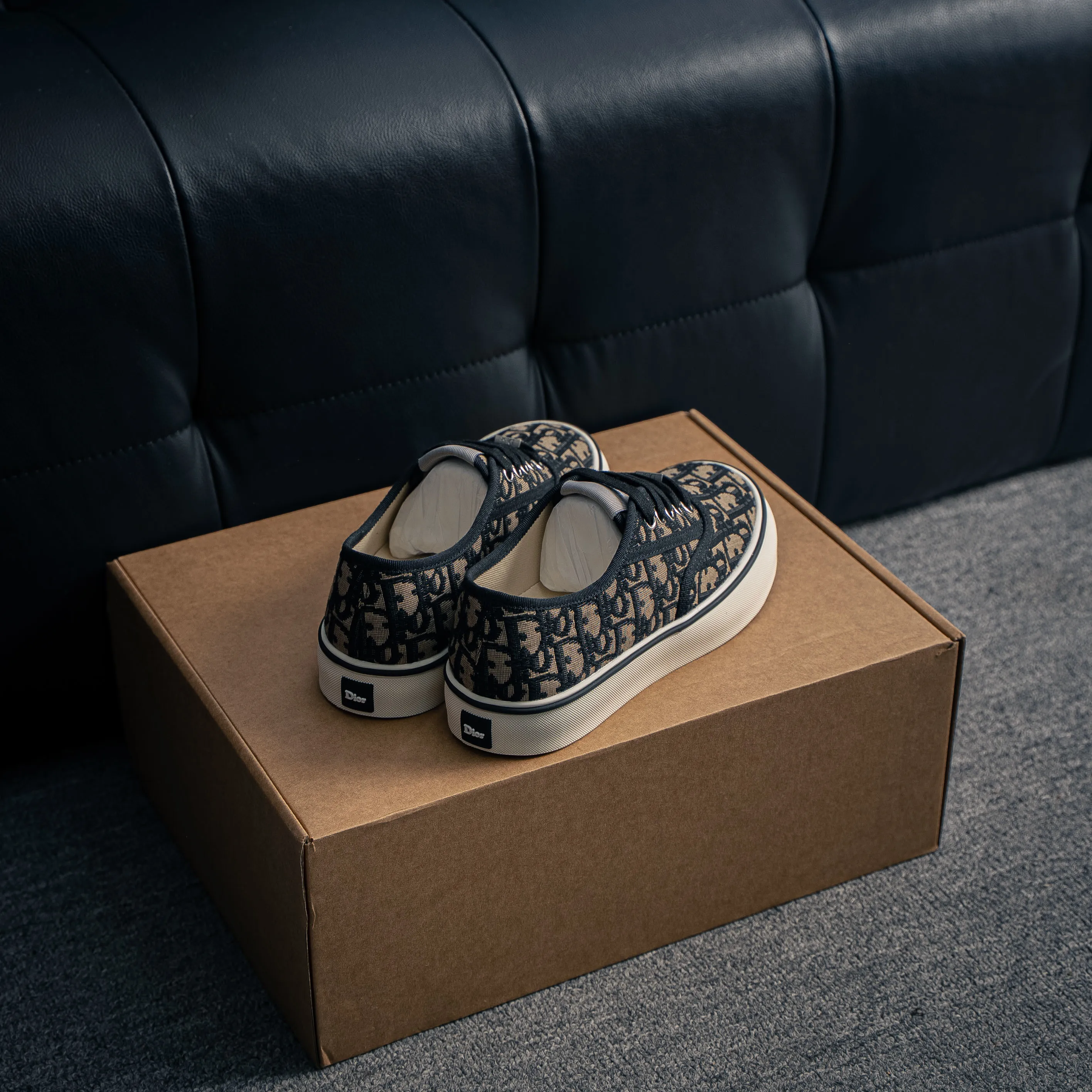 ( ) Dior Saltwind Series Retro Canvas Shoes Sneakers Skate Shoes · (Jonathan Anderson) Dior Saltw