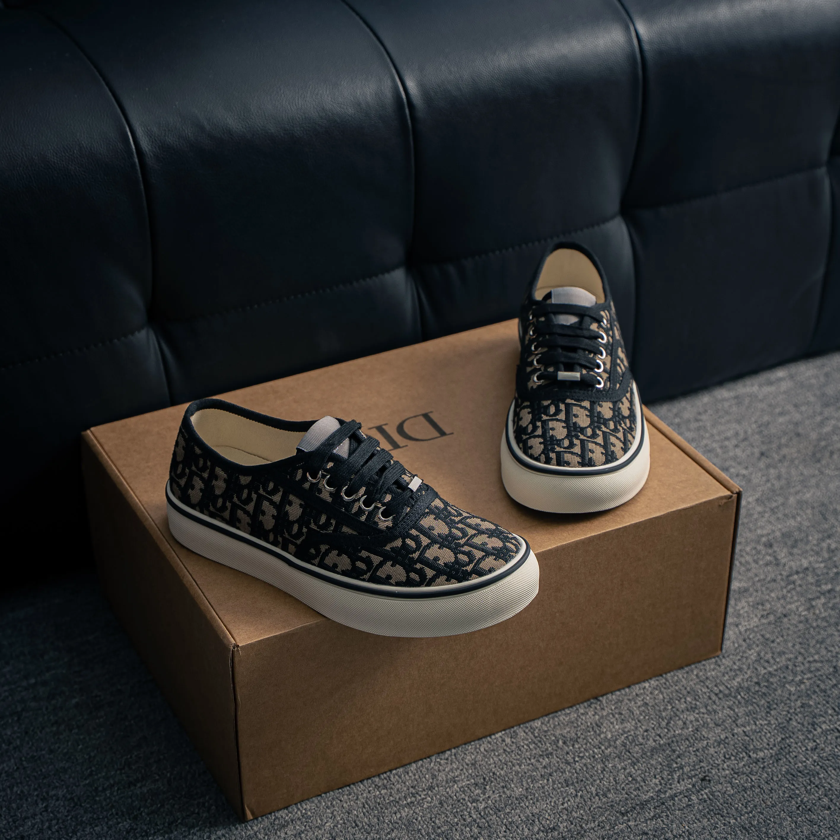 ( ) Dior Saltwind Series Retro Canvas Shoes Sneakers Skate Shoes · (Jonathan Anderson) Dior Saltw