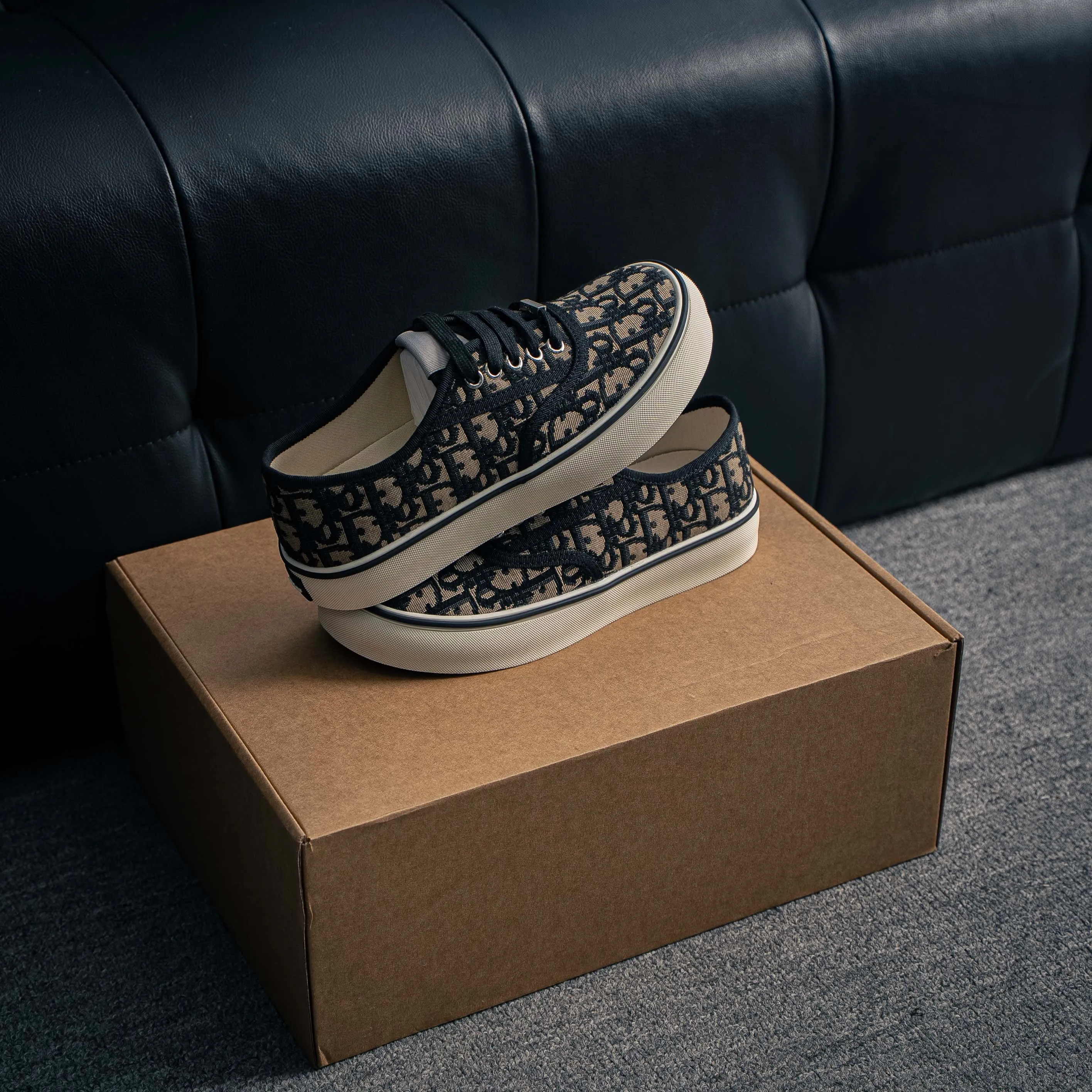 ( ) Dior Saltwind Series Retro Canvas Shoes Sneakers Skate Shoes · (Jonathan Anderson) Dior Saltw