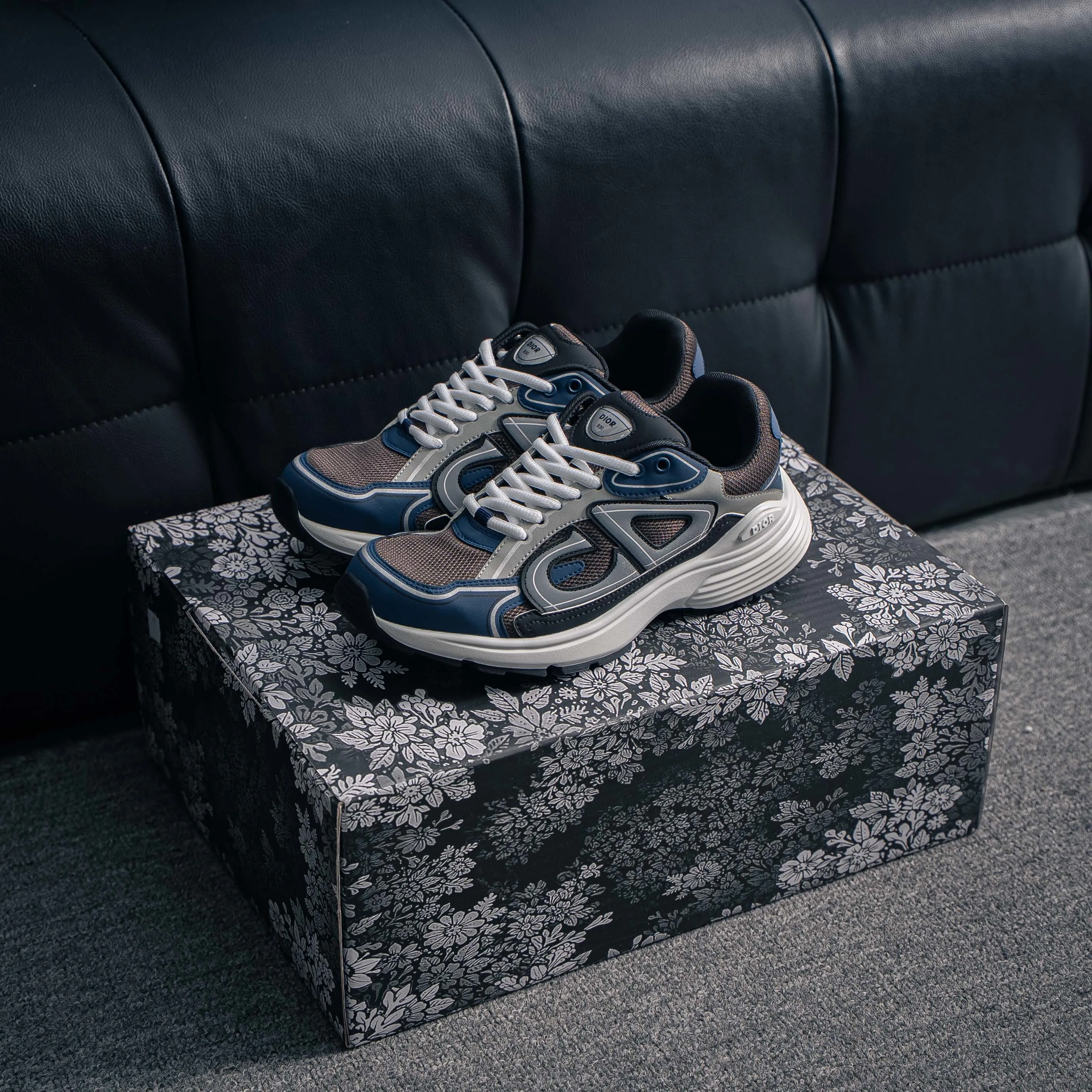 【YS 】 Premium Dior Homme B 22 Shoes +3M + ✦ +3M + ， ✦Shoes Logo ，3M
