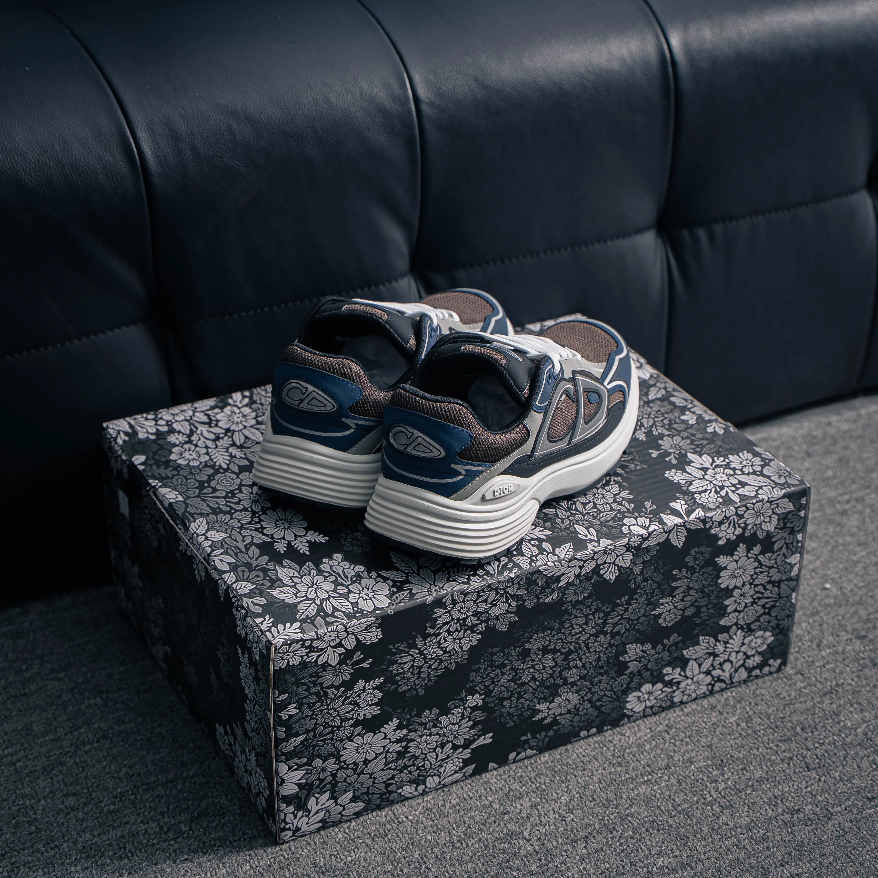 【YS 】 Premium Dior Homme B 22 Shoes +3M + ✦ +3M + ， ✦Shoes Logo ，3M