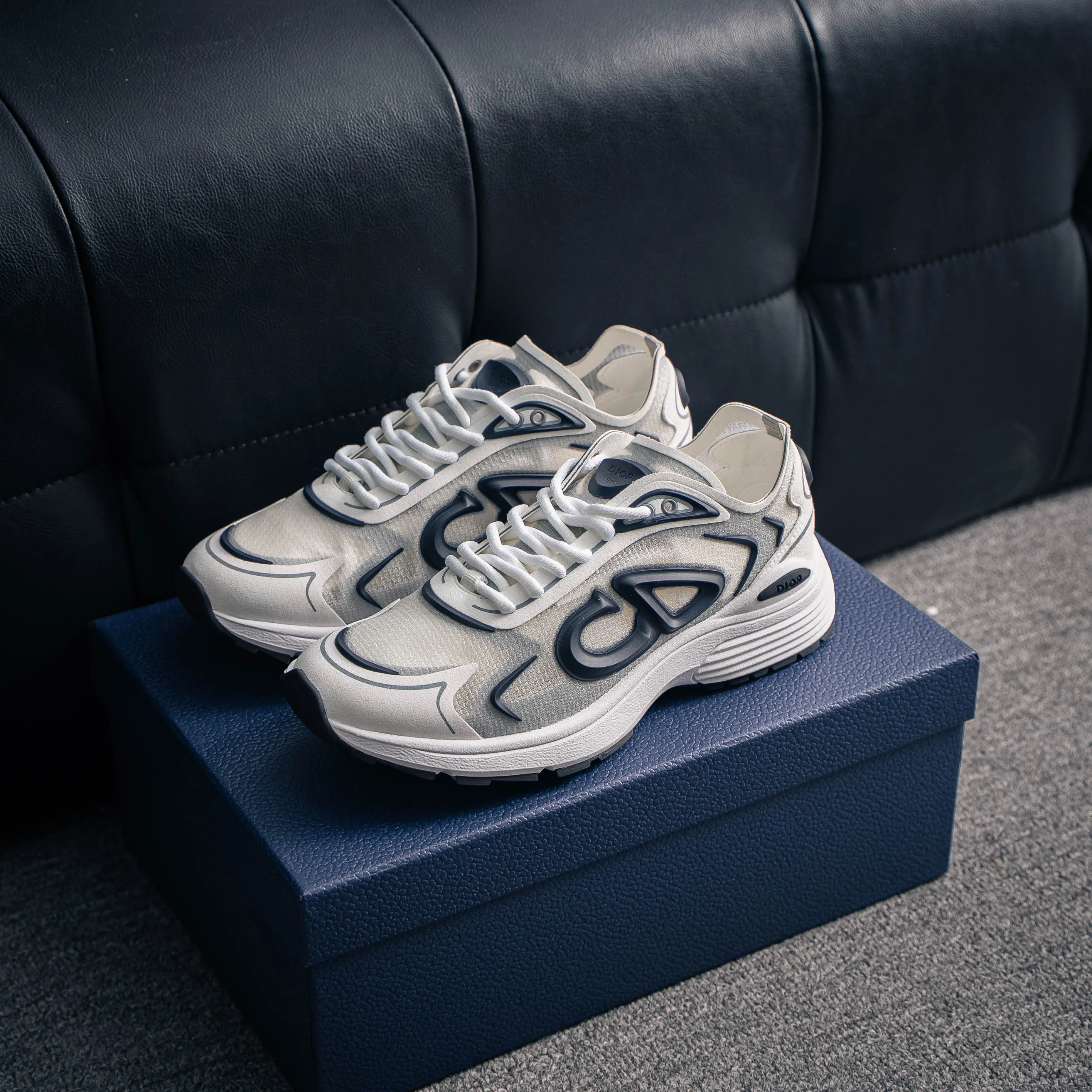 #J 【38-48】 Dior B 30Series Premium Genuine Leather Versatile ： Cowhide Leather+ Ob